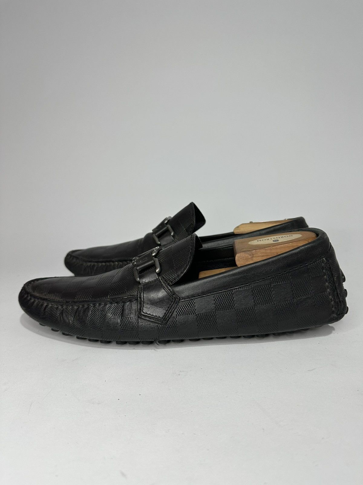 Louis Vuitton Louis Vuitton Montecarlo Damier Lv Logo Horsebit Loafers. Size US 8 / EU 41 - 2 Thumbnail