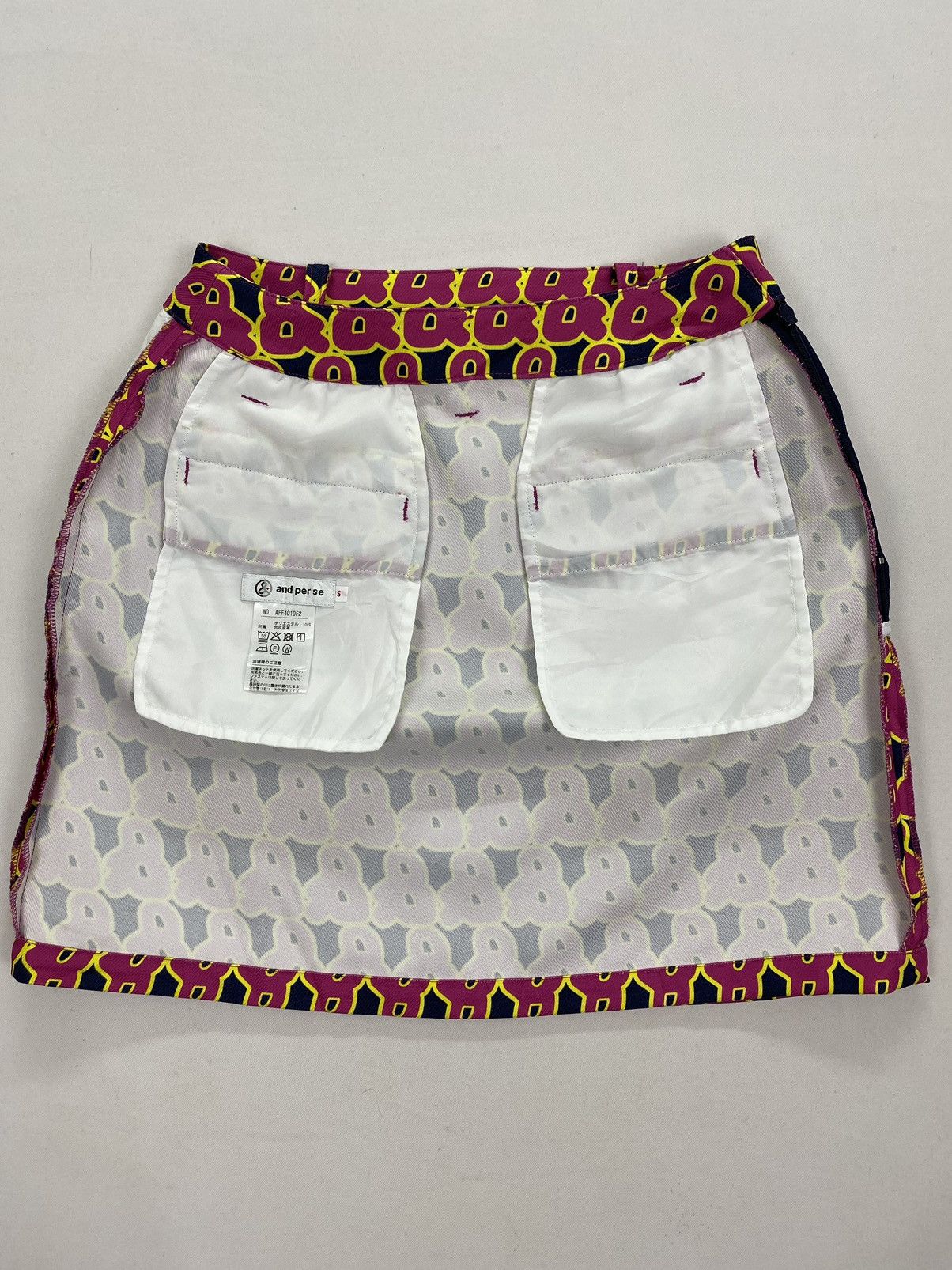 20471120 × Japanese Brand And Per Se Full Print Skirt Size 25" / US 0 / IT 36 - 6 Thumbnail