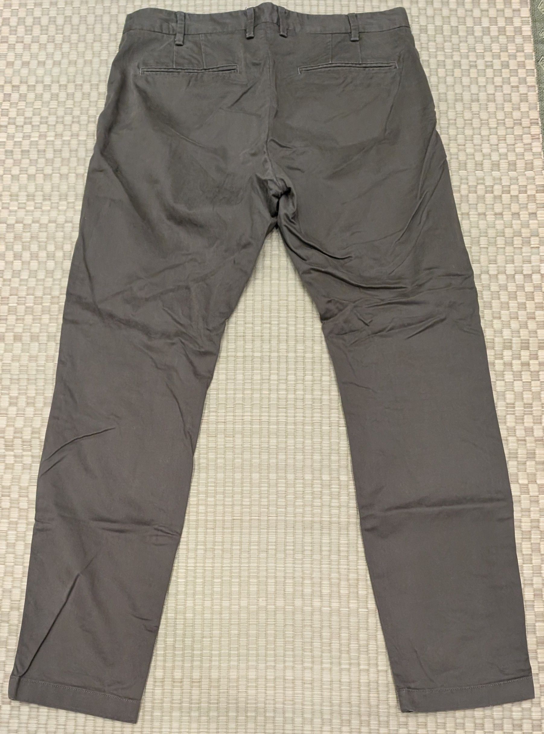 Asket Asket The Regular Chino in Khaki Men's Size 32 x 30 Slim Size US 32 / EU 48 - 2 Thumbnail