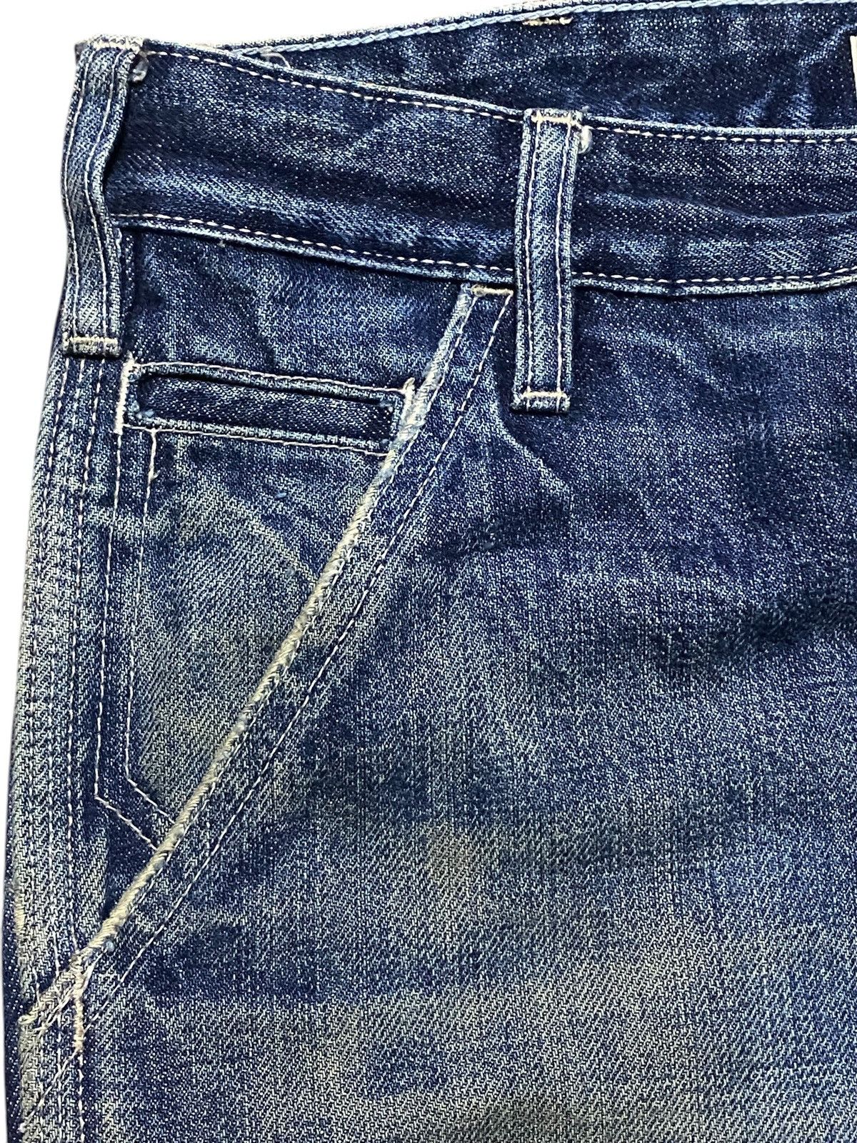 POST ARCHIVE FACTION (PAF) Size 34 Gap Mud Wash Multipocket Distressed Baggy Jeans Size US 34 / EU 50 - 11 Thumbnail