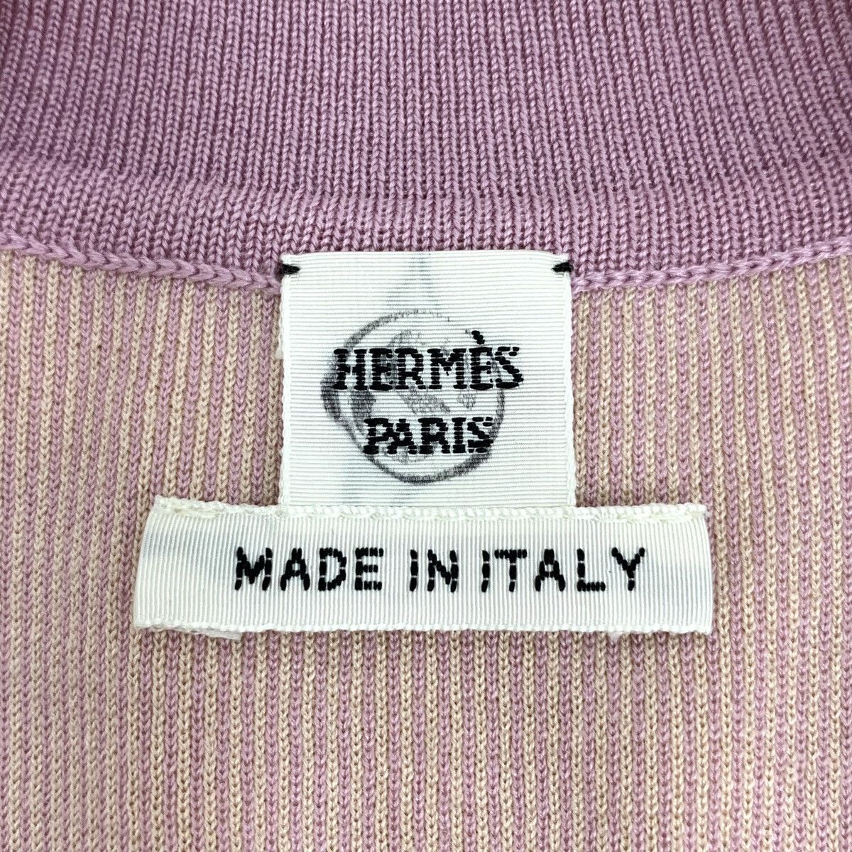 Hermes Hermès Yellow Lock Jacquard Silk Short Sleeve T-Shirt K26WX Size L / US 10 / IT 46 - 5 Thumbnail