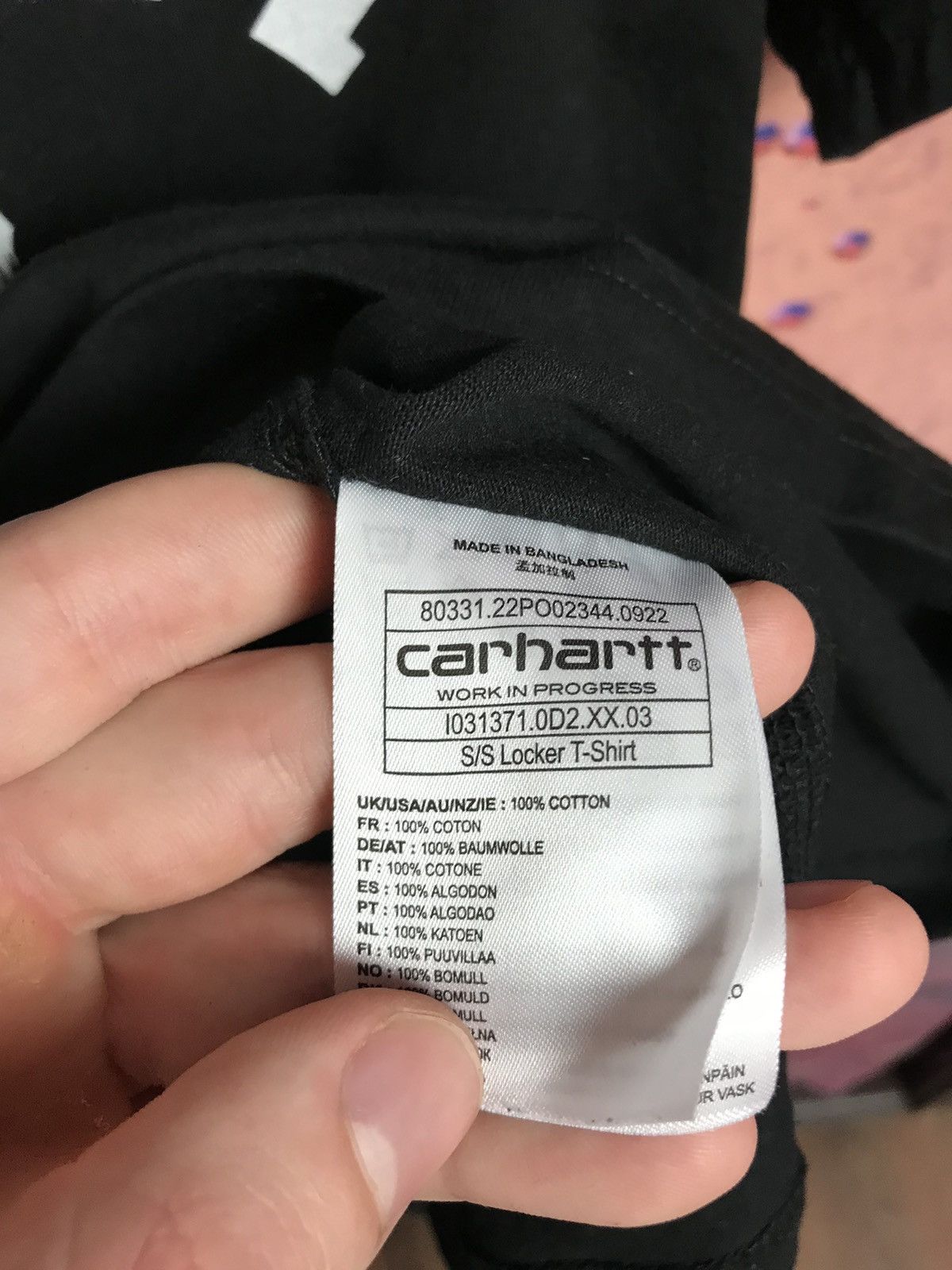 Carhartt Vintage Carhartt Locker streetwear tee Size US M / EU 48-50 / 2 - 5 Thumbnail