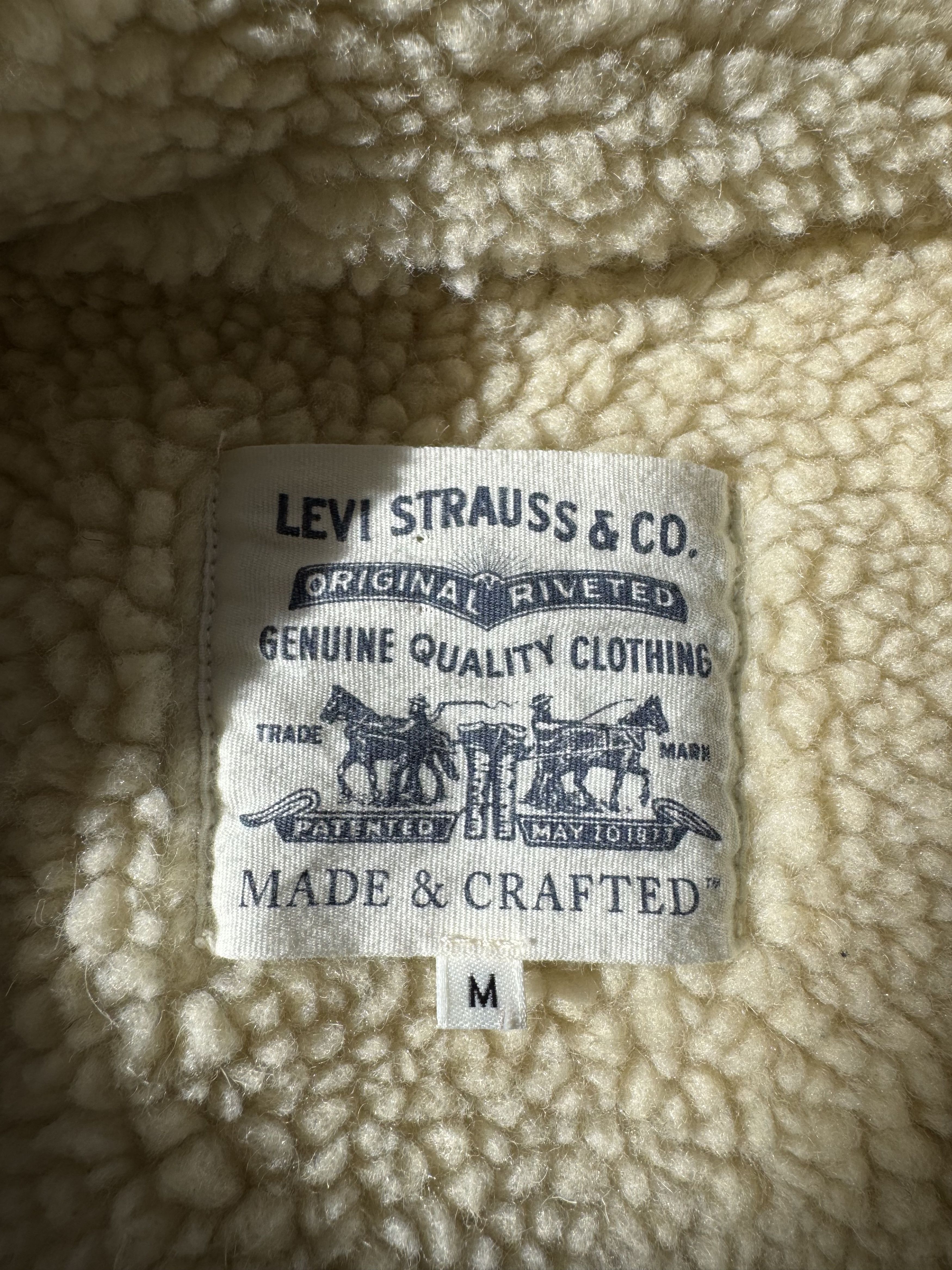 Levi's Made & Crafted LEVIS MADE & CRAFTED TYPE II SHERPA TRUCKER JACKET Size US M / EU 48-50 / 2 - 21 Thumbnail