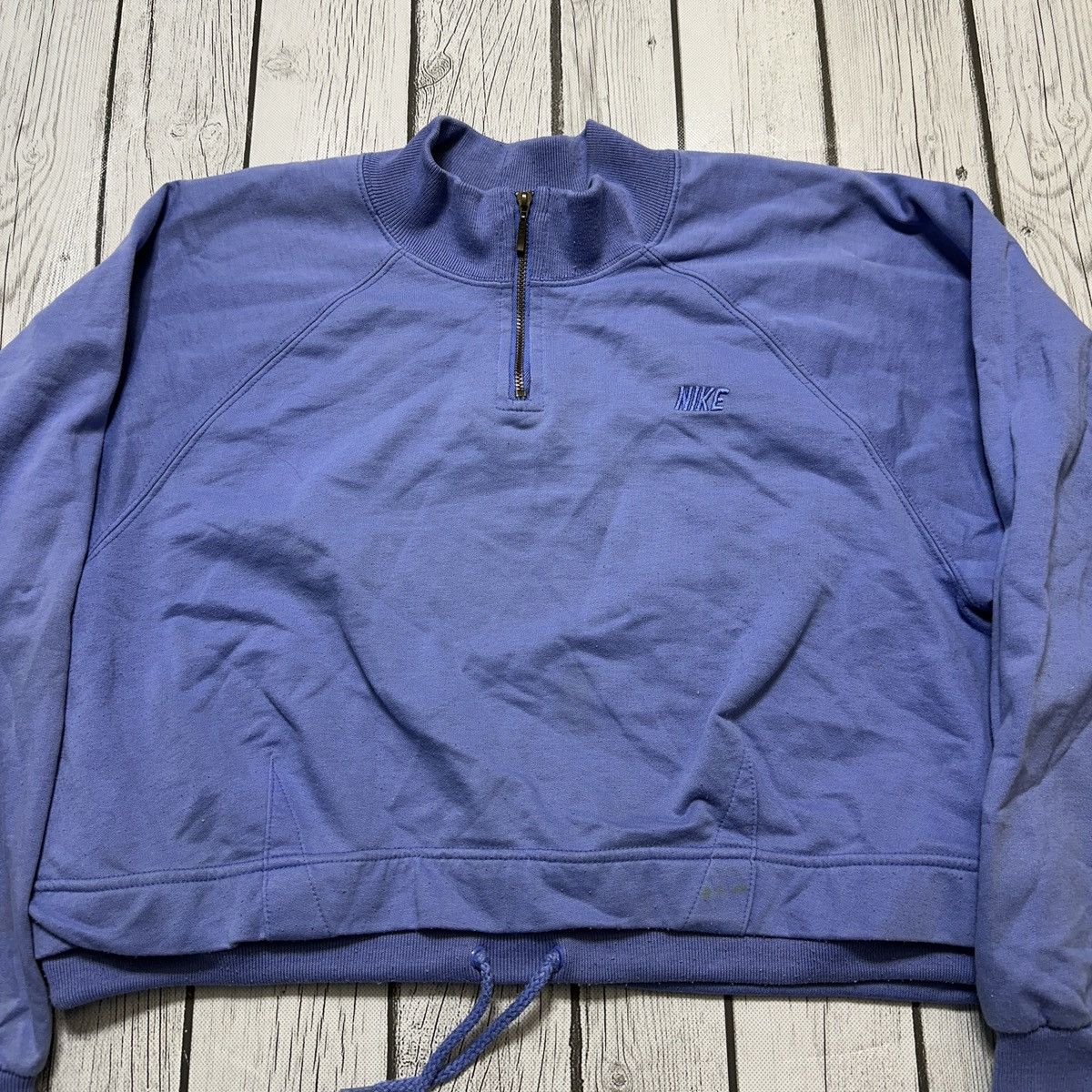 Nike × Vintage Vintage Nike cropped sweatshirt Size S / US 4 / IT 40 - 3 Thumbnail