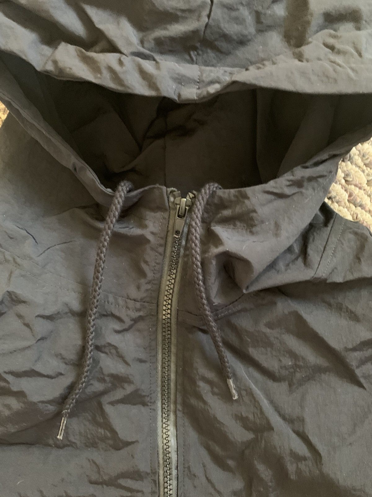 Yeezy Yeezy Gosha Vultures RC-01 Black Zip-Up Raincoat Size 3 Size US L / EU 52-54 / 3 - 4 Thumbnail