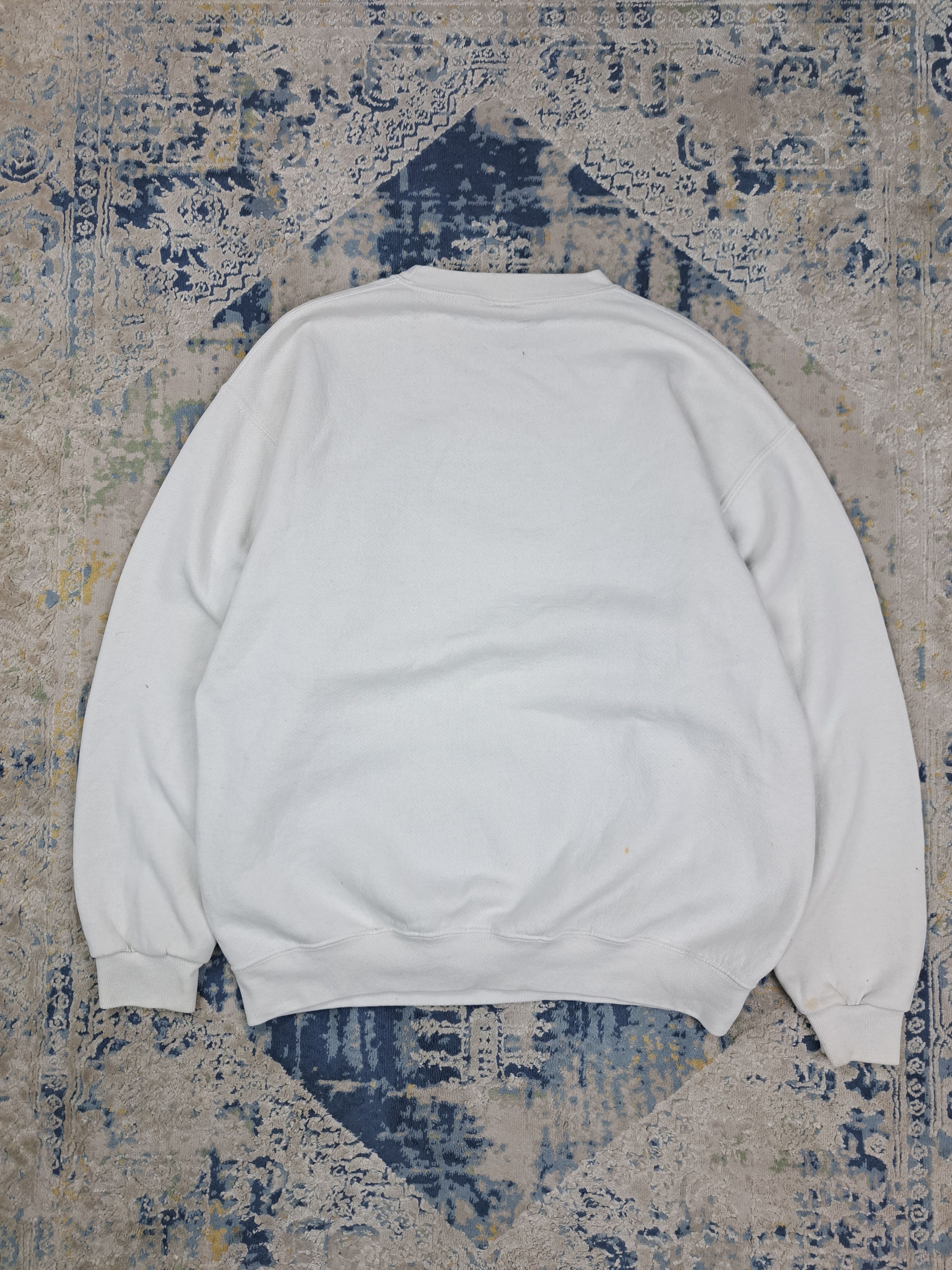 Vintage Vintage 90s UNC College Sweatshirt North Carolina Basketball Size US L / EU 52-54 / 3 - 3 Thumbnail