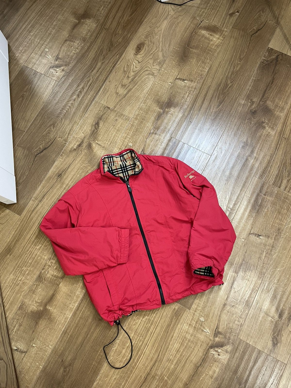 Burberry Vintage 90’s Burberry Nova Check Y2K Style Fleece Bomber Size US S / EU 44-46 / 1 - 17 Thumbnail