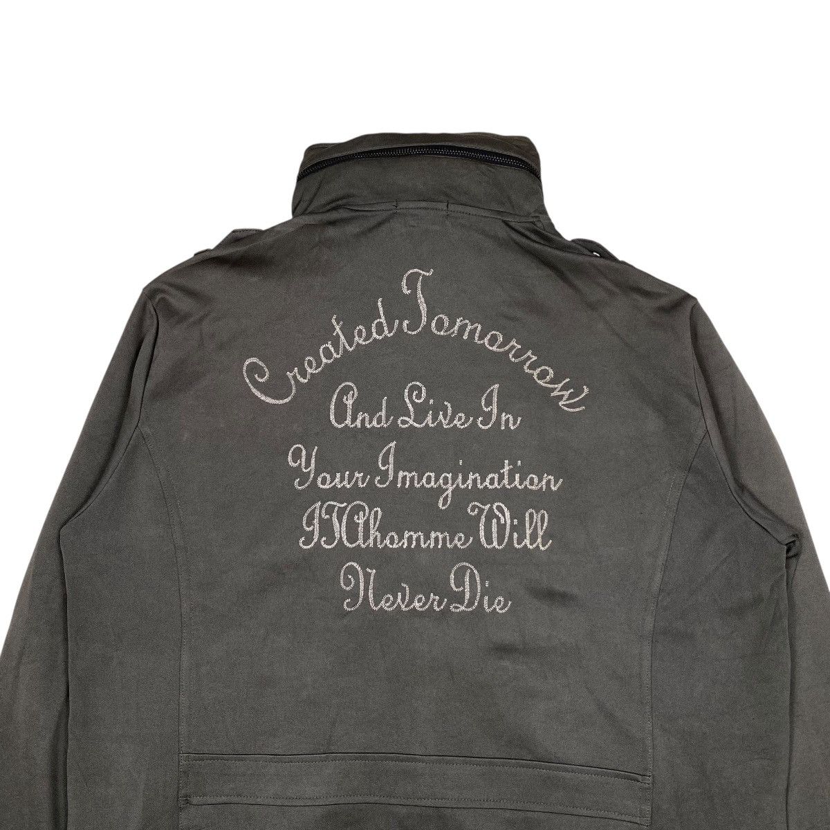 If Six Was Nine × Japanese Brand × Le Grande Bleu (L.G.B.) In The Attic Embroidery Bono Military Jacket Size US L / EU 52-54 / 3 - 4 Thumbnail