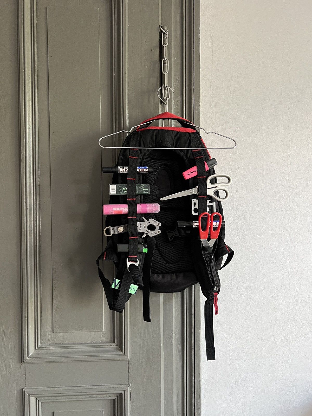 Oakley Vintage Red Backpack Gorpcore Backpack