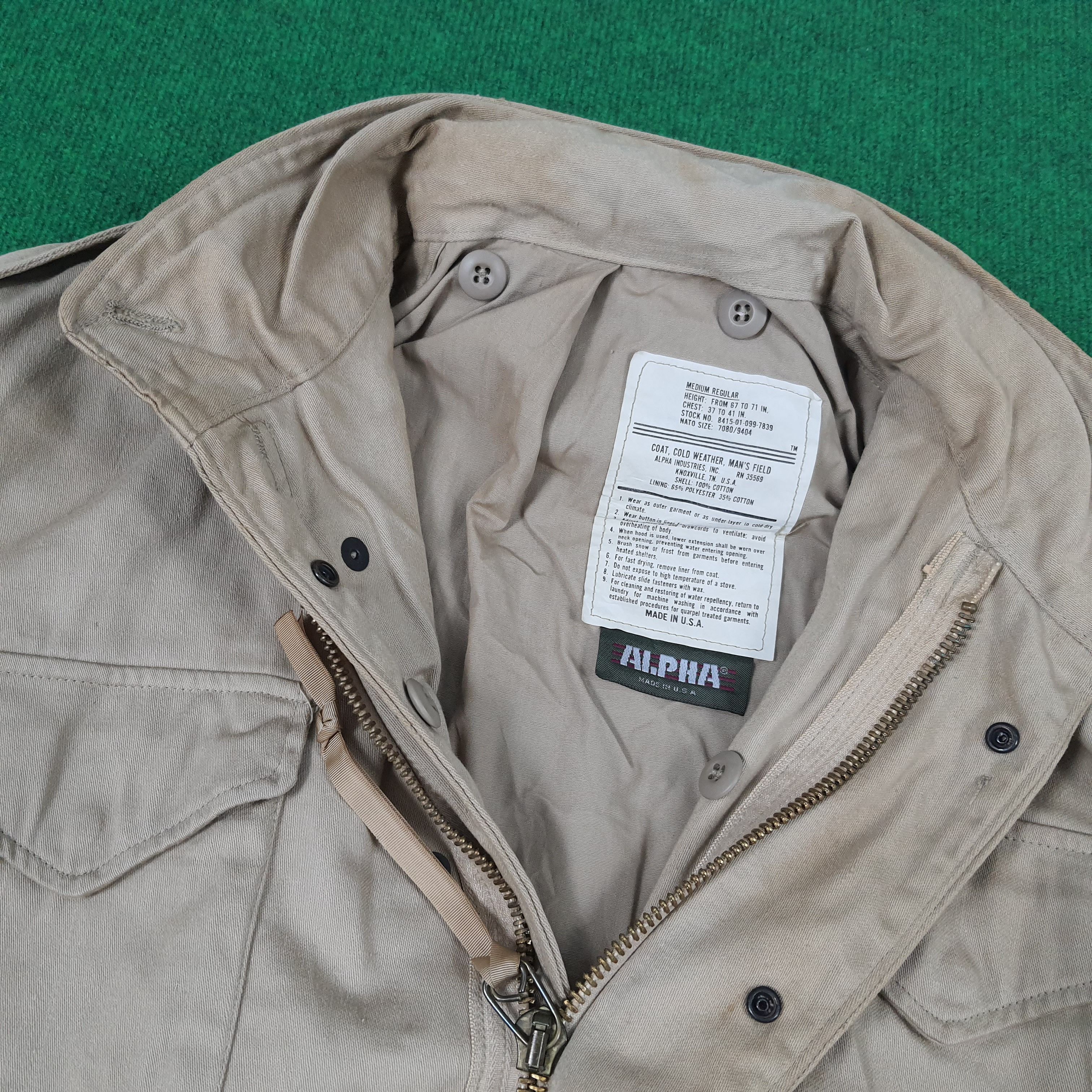 Alpha Industries × Vintage Vintage Alpha Industries x Custom Undercover Logo Jacket Size US M / EU 48-50 / 2 - 5 Thumbnail