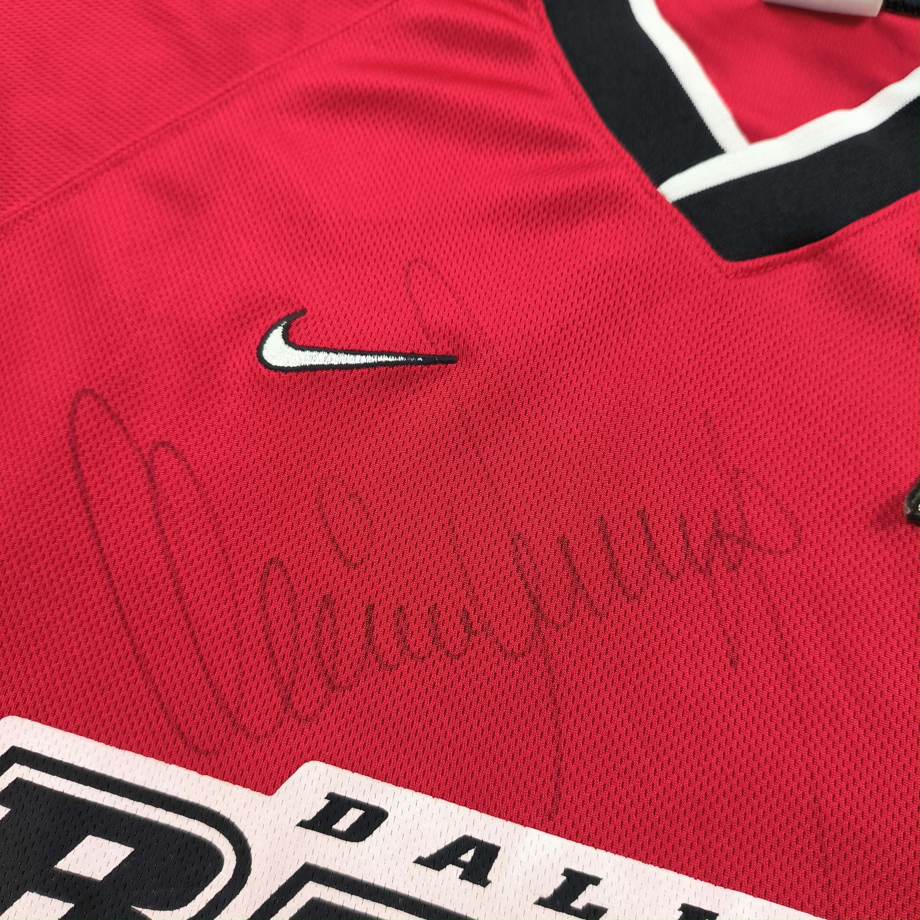 Nike SIGNED Dallas Burn 1996 Nike training football jersey sz XL Size US XL / EU 56 / 4 - 5 Thumbnail