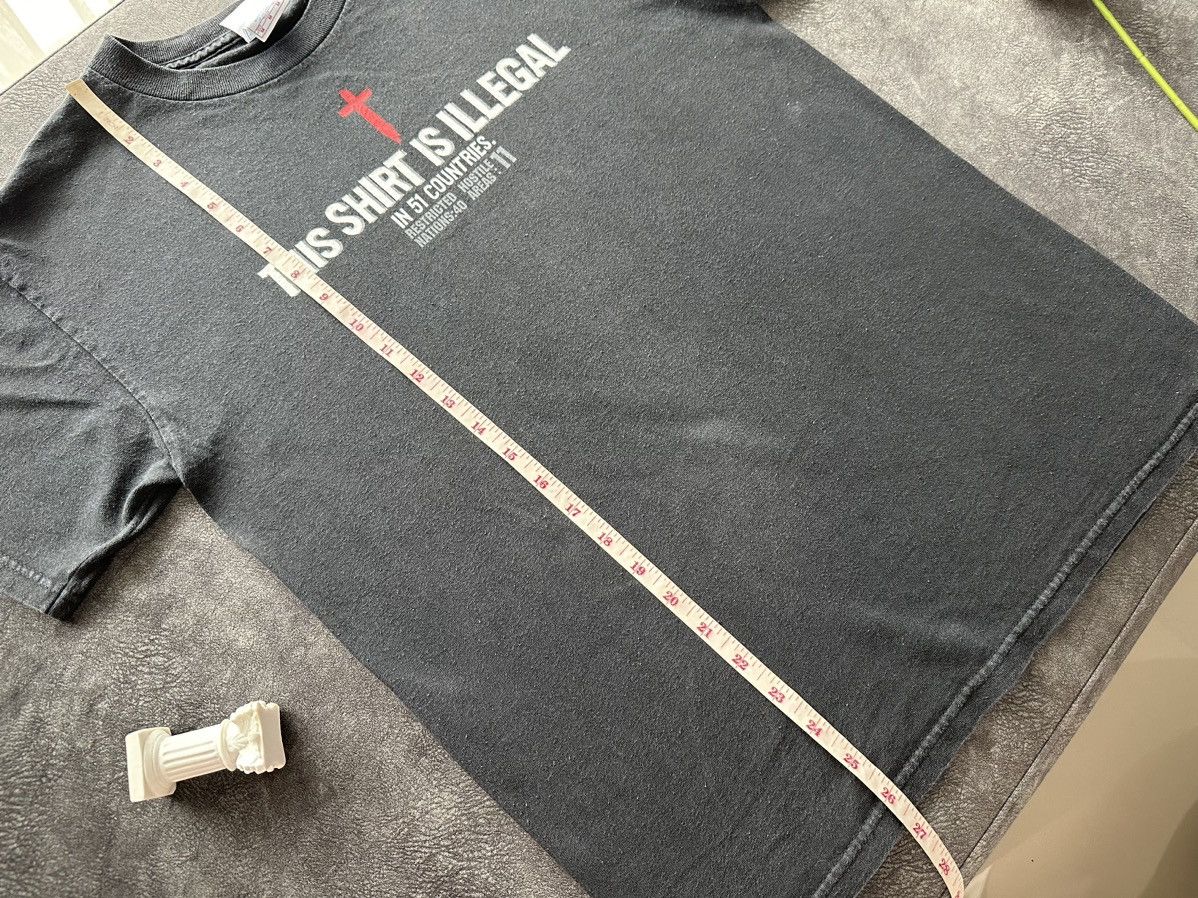 Vintage This Shirt Is Illegal In 51 Countries Size US M / EU 48-50 / 2 - 9 Thumbnail