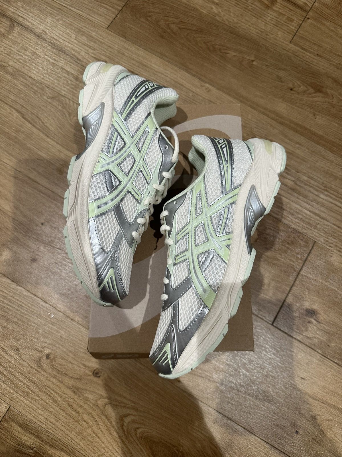 Asics ASICS Women’s Gel 1130 “Silver Pack-Green” Size US 9 / IT 39 - 2 Thumbnail