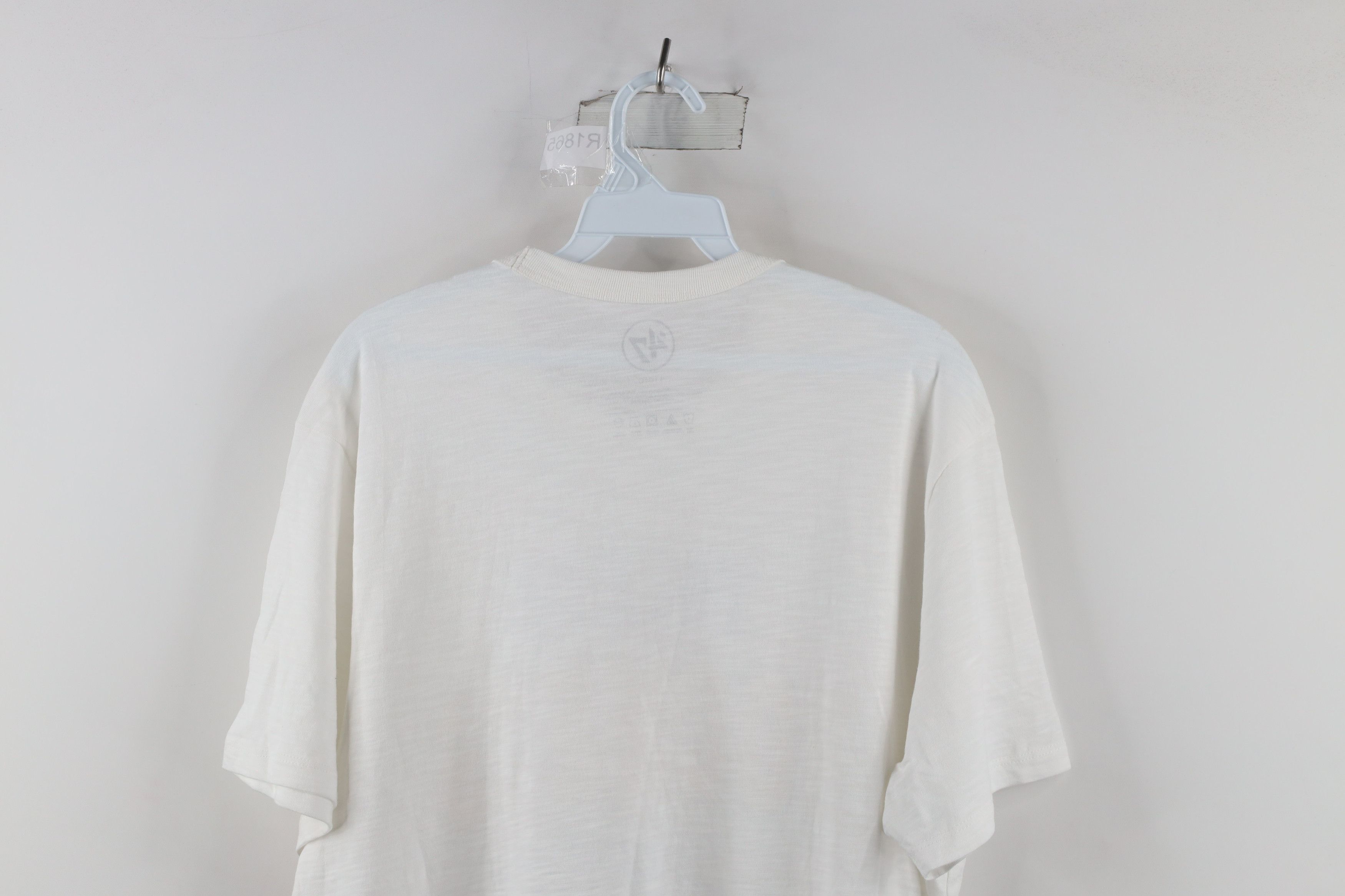 Vintage New Spell Out University of Toledo Jersey Knit T-Shirt White Size US L / EU 52-54 / 3 - 12 Thumbnail