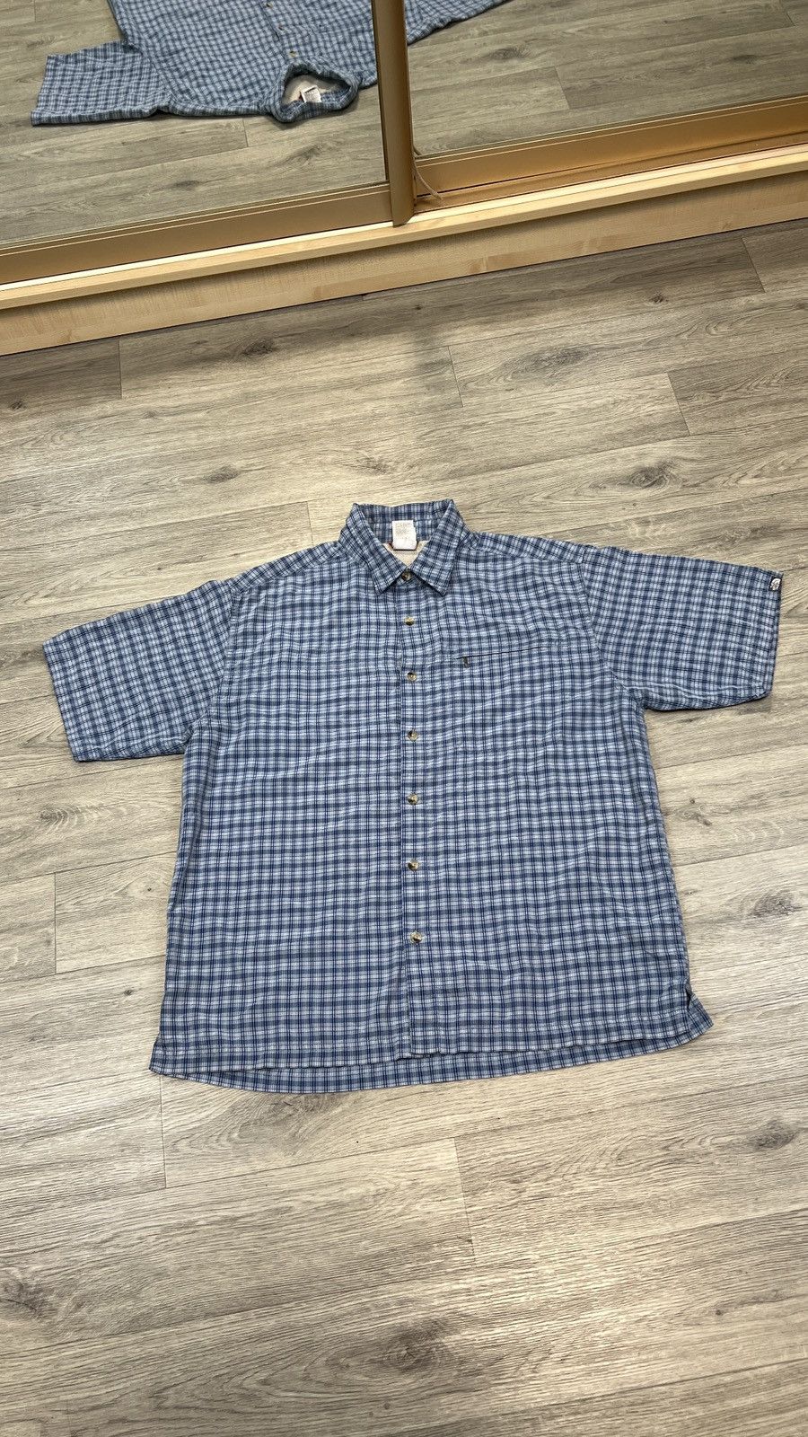 The North Face The North Face Vintage Plaid Short Sleeve Button Up Shirt Size US L / EU 52-54 / 3 - 6 Thumbnail