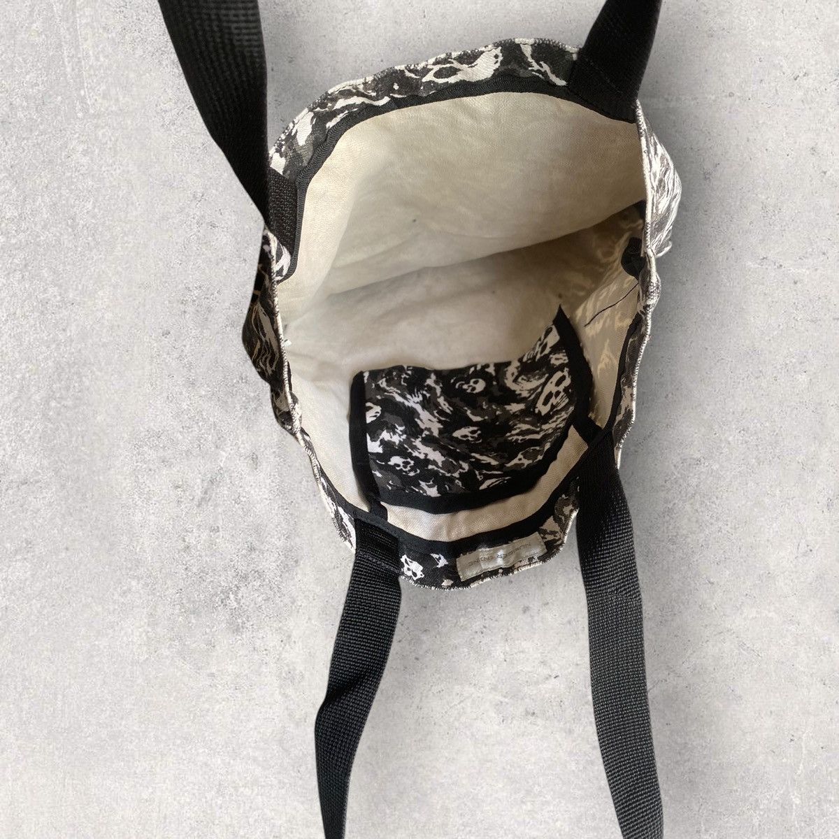Number (N)ine SS01 Skull Tote Bag Size ONE SIZE - 3 Thumbnail