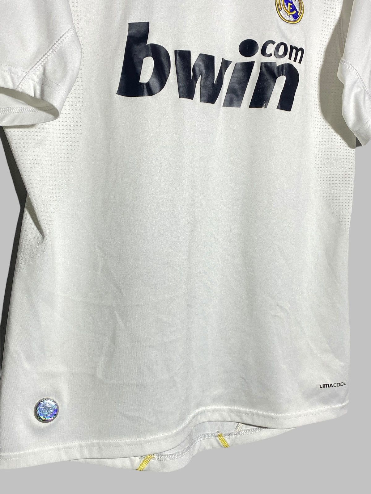 Adidas #9 Ronaldo Real Madrid 2009 Adidas Soccer Jersey Size US M / EU 48-50 / 2 - 4 Thumbnail