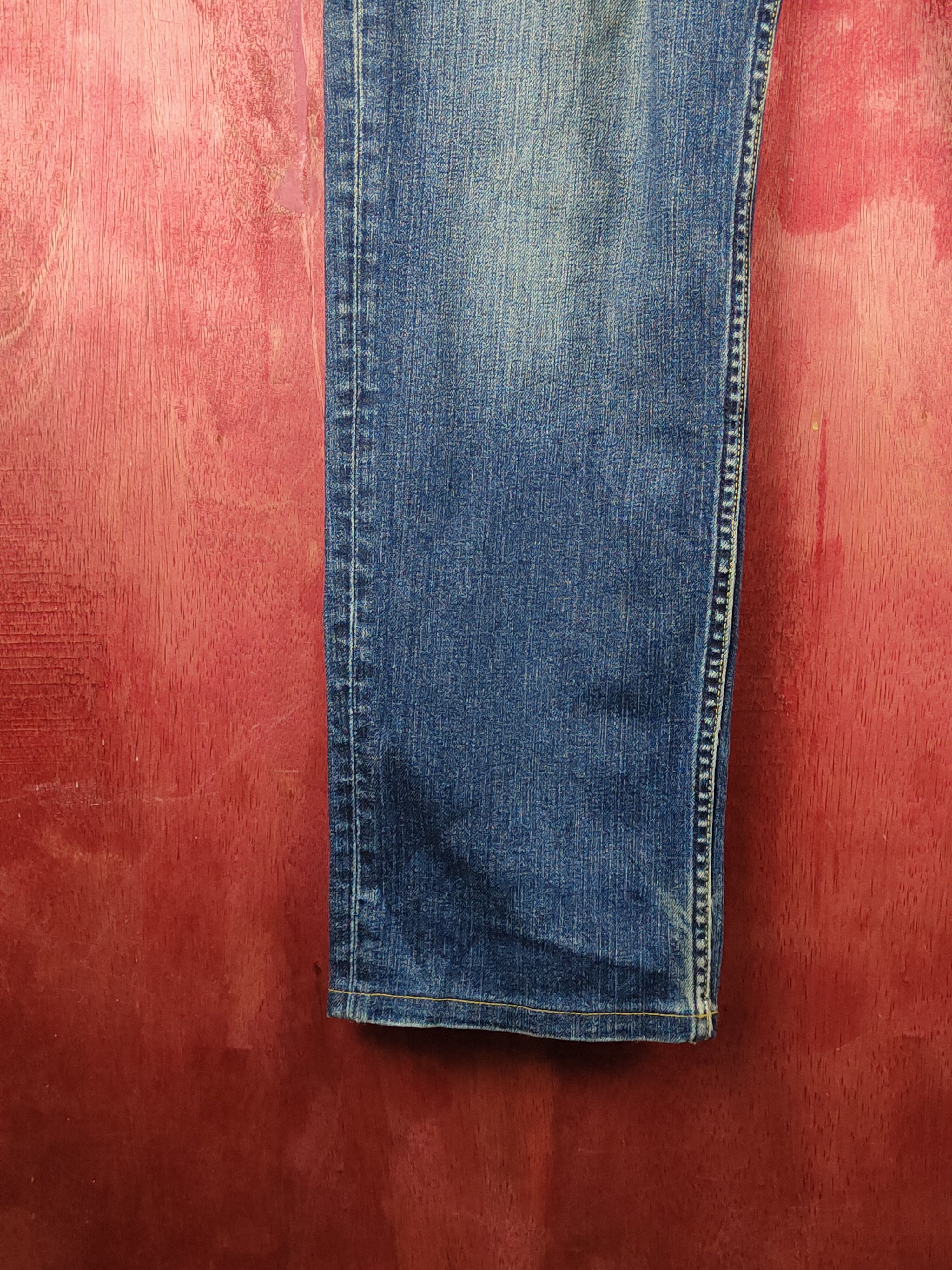 Japanese Brand Japanese Brand Blue Distressed Ripped Jeans #S2335 Size US 32 / EU 48 - 4 Thumbnail
