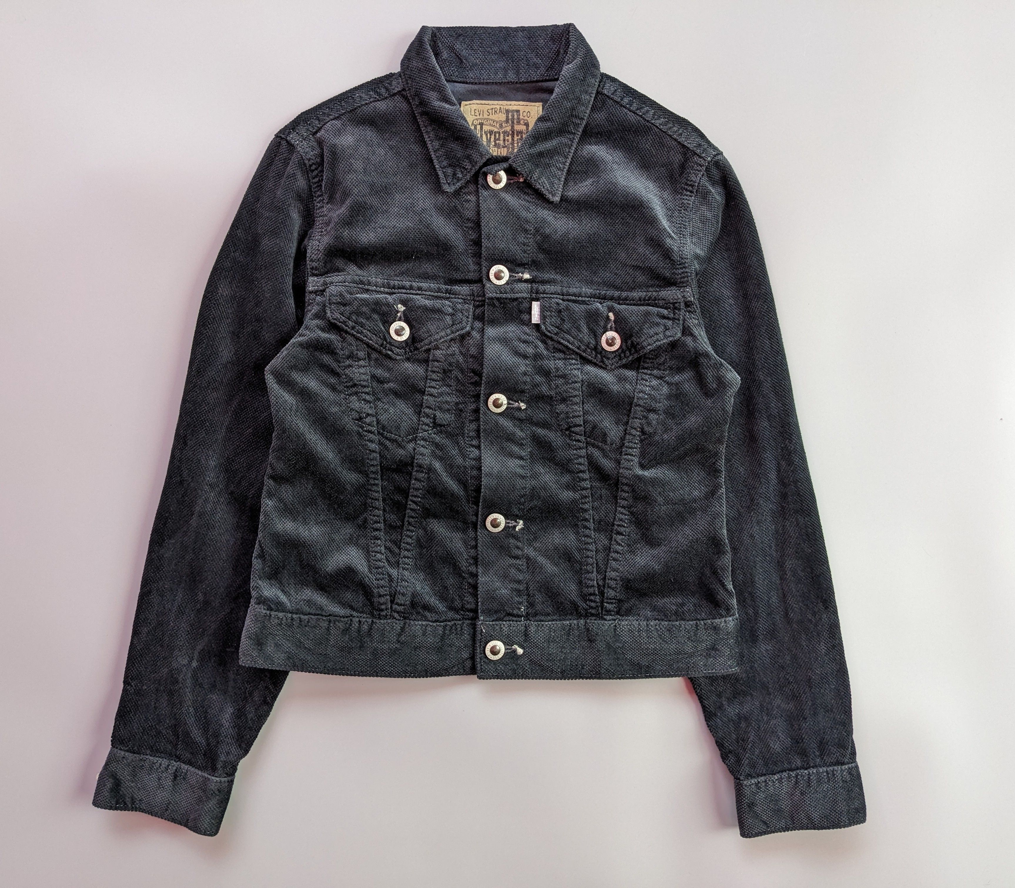 Levi's Vintage 90s Levi's Silvertab corduroy trucker jacket Size S / US 4 / IT 40 - 1 Thumbnail
