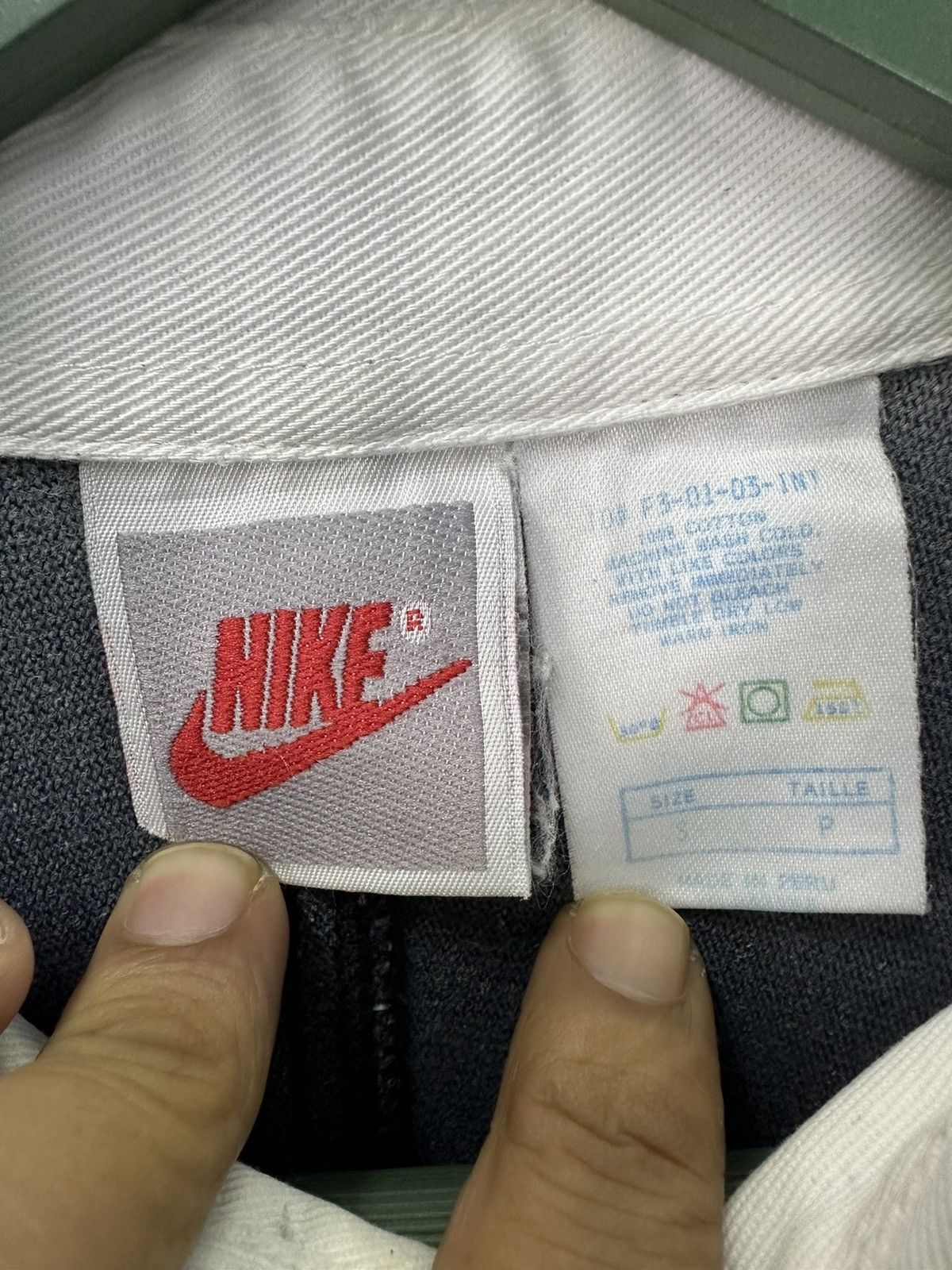 Nike Rare Nike Rugby Polo Vintage Shirt A923 Size US L / EU 52-54 / 3 - 10 Thumbnail