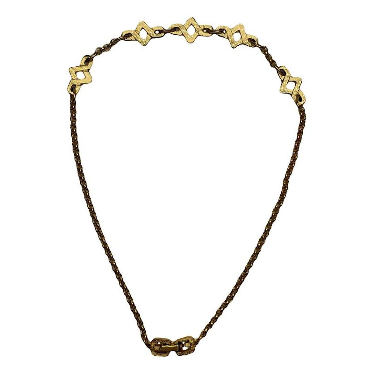 Givenchy Gold Steel Necklace Size ONE SIZE - 1 Thumbnail