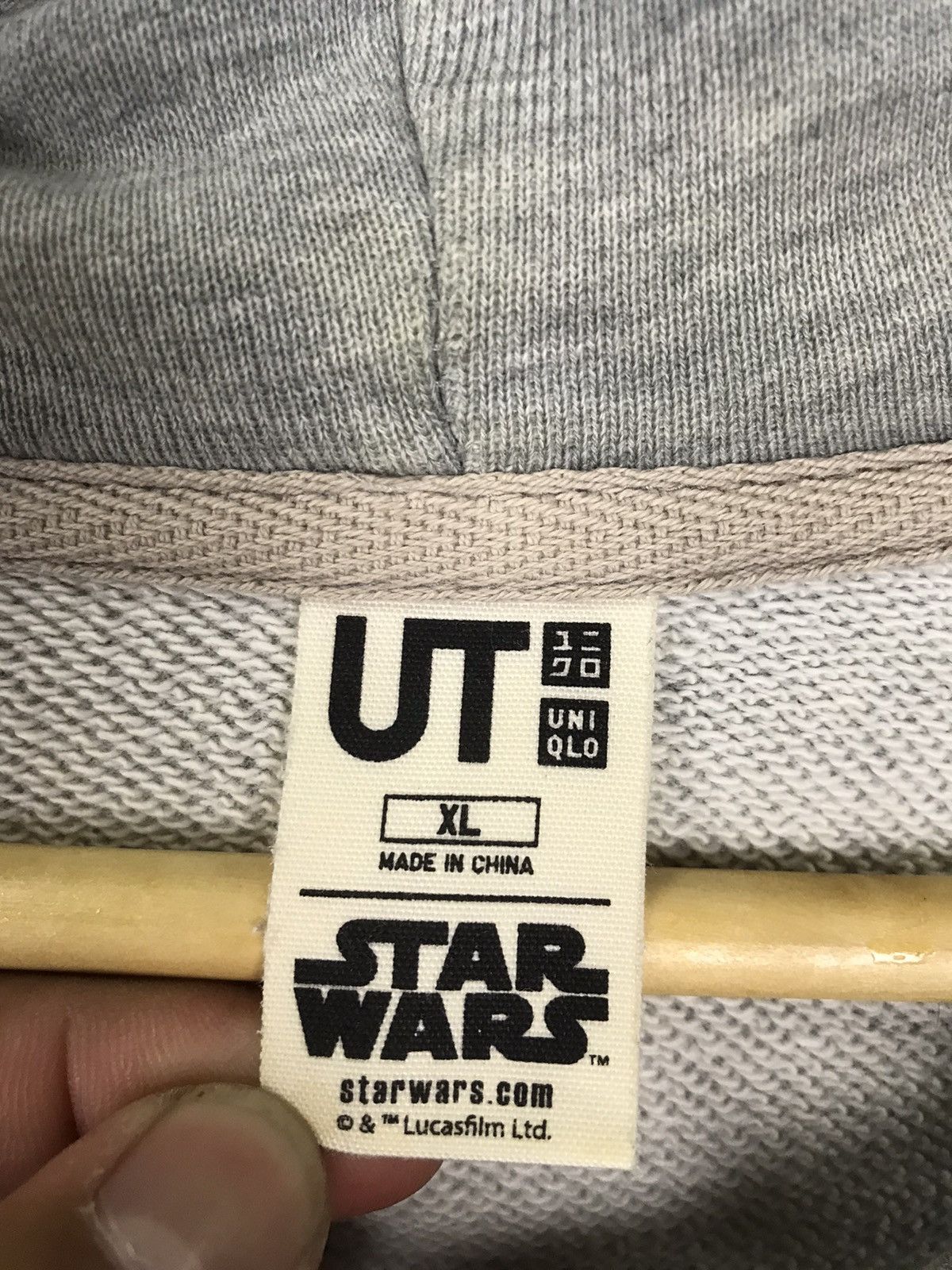 Star Wars × Uniqlo Star Wars & Uniqlo Hoodie Size US XL / EU 56 / 4 - 6 Thumbnail