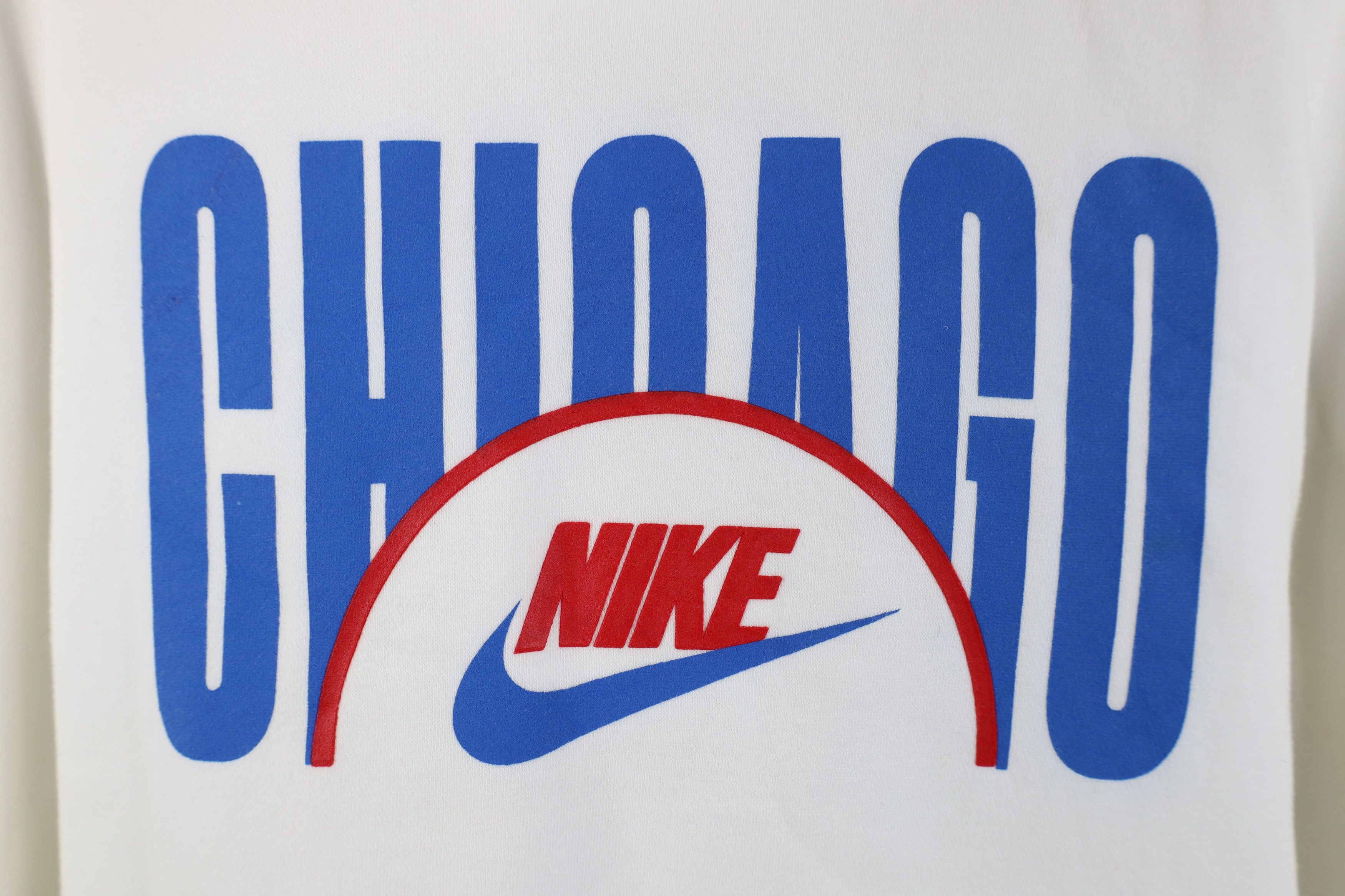 Nike Nike Scott Center Swoosh Chicago Hoodie Sweatshirt White Size US XXL / EU 58 / 5 - 4 Thumbnail