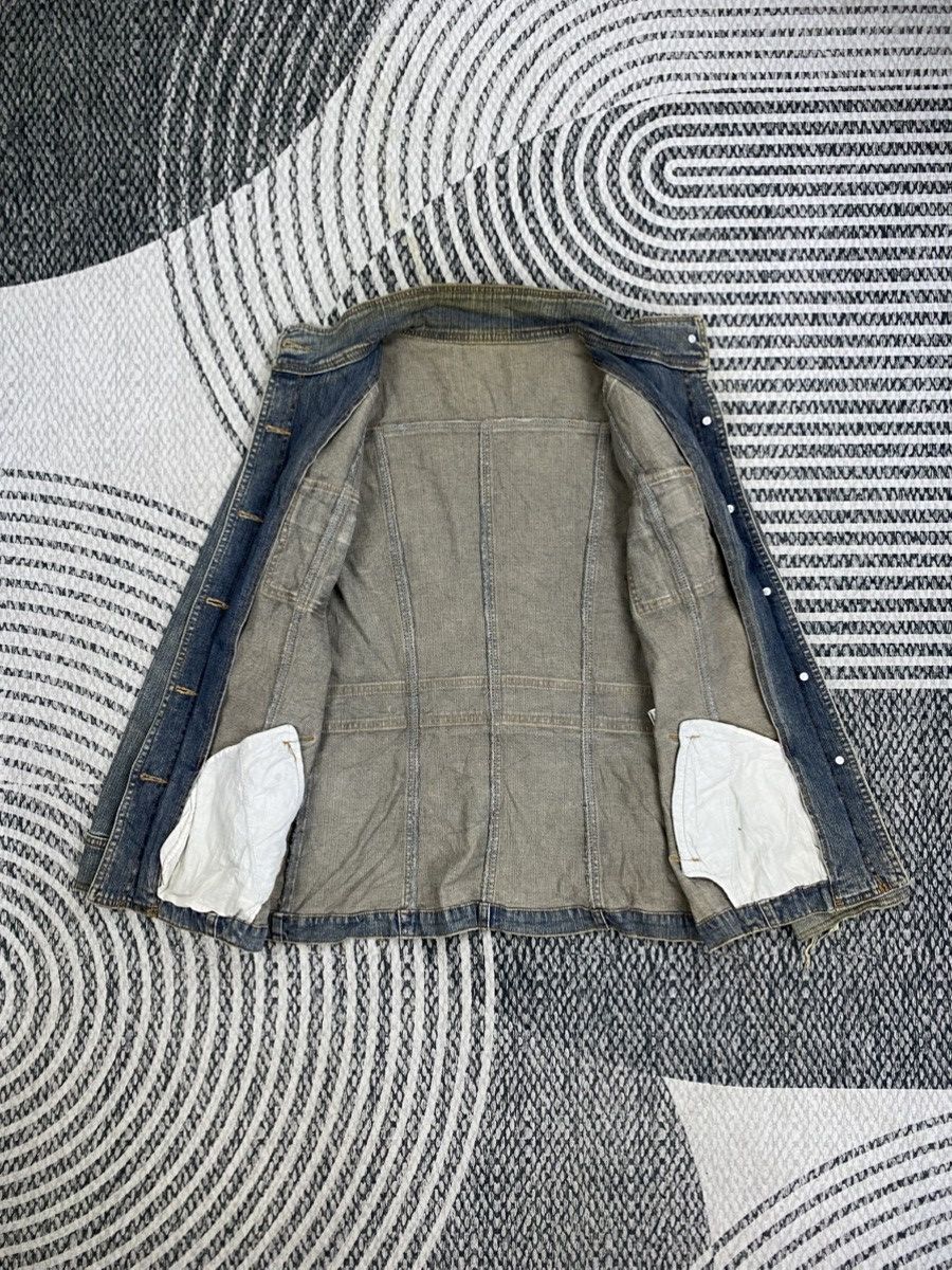 If Six Was Nine Vintage Japanese Brand Lace-Up Dedim Bodage Jacket Size S / US 4 / IT 40 - 5 Thumbnail