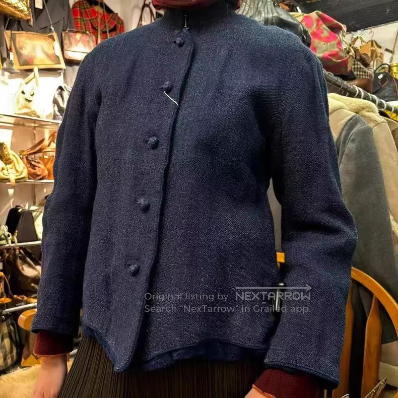 Issey Miyake Issey Miyake Reversible Chinese frog-button short coat Size M / US 6-8 / IT 42-44 - 2 Thumbnail