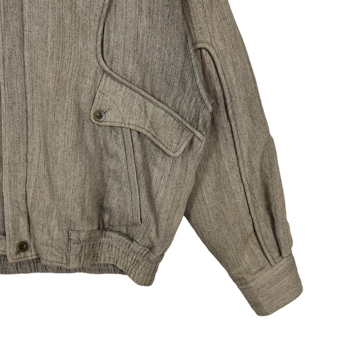 Issey Miyake 🔥 VINTAGE 80s INTERMEZZO BOMBER JACKET Size US M / EU 48-50 / 2 - 8 Thumbnail