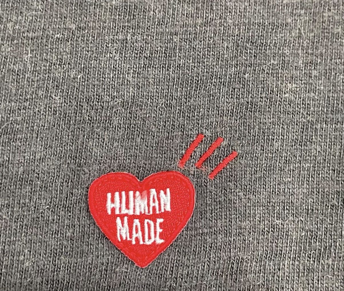 Human Made HUMAN MADE Logo Embroidered Short Sleeve T-shirt J16 Size US XL / EU 56 / 4 - 5 Thumbnail