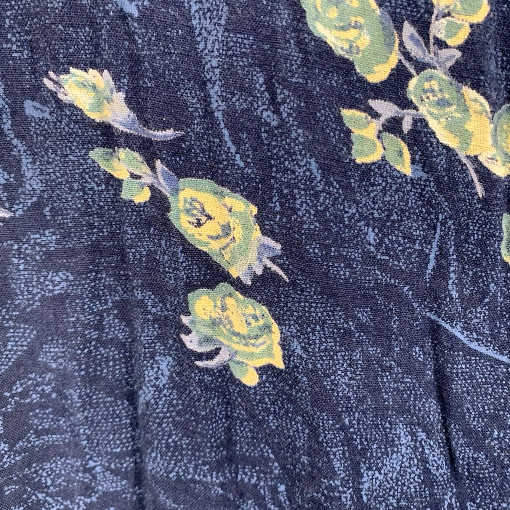 Vintage VINTAGE MPH Floral Midi Dress Women’s Small Light Navy Blue Sleeveless Strappy Beach Bohemian 80s 90s Size S / US 4 / IT 40 - 6 Thumbnail