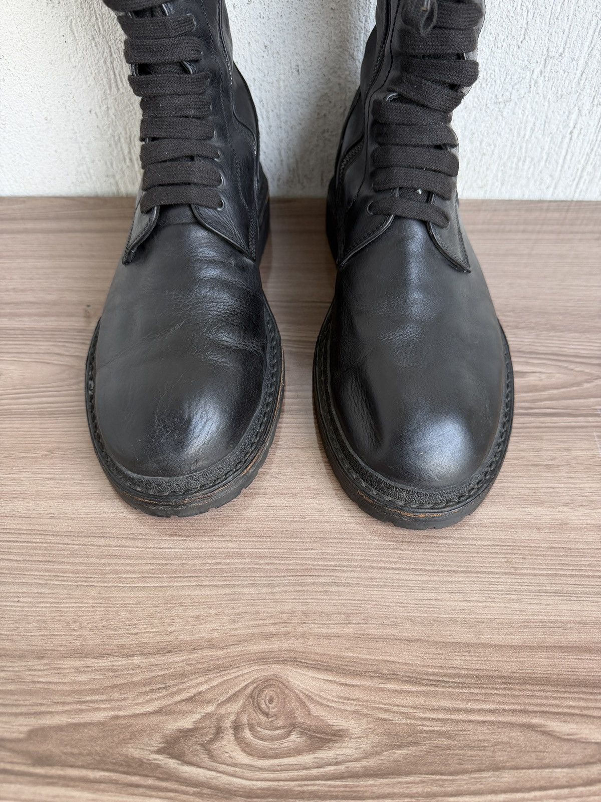 Ann Demeulemeester 🔥rare runaway combat boots Size US 11 / EU 44 - 6 Thumbnail