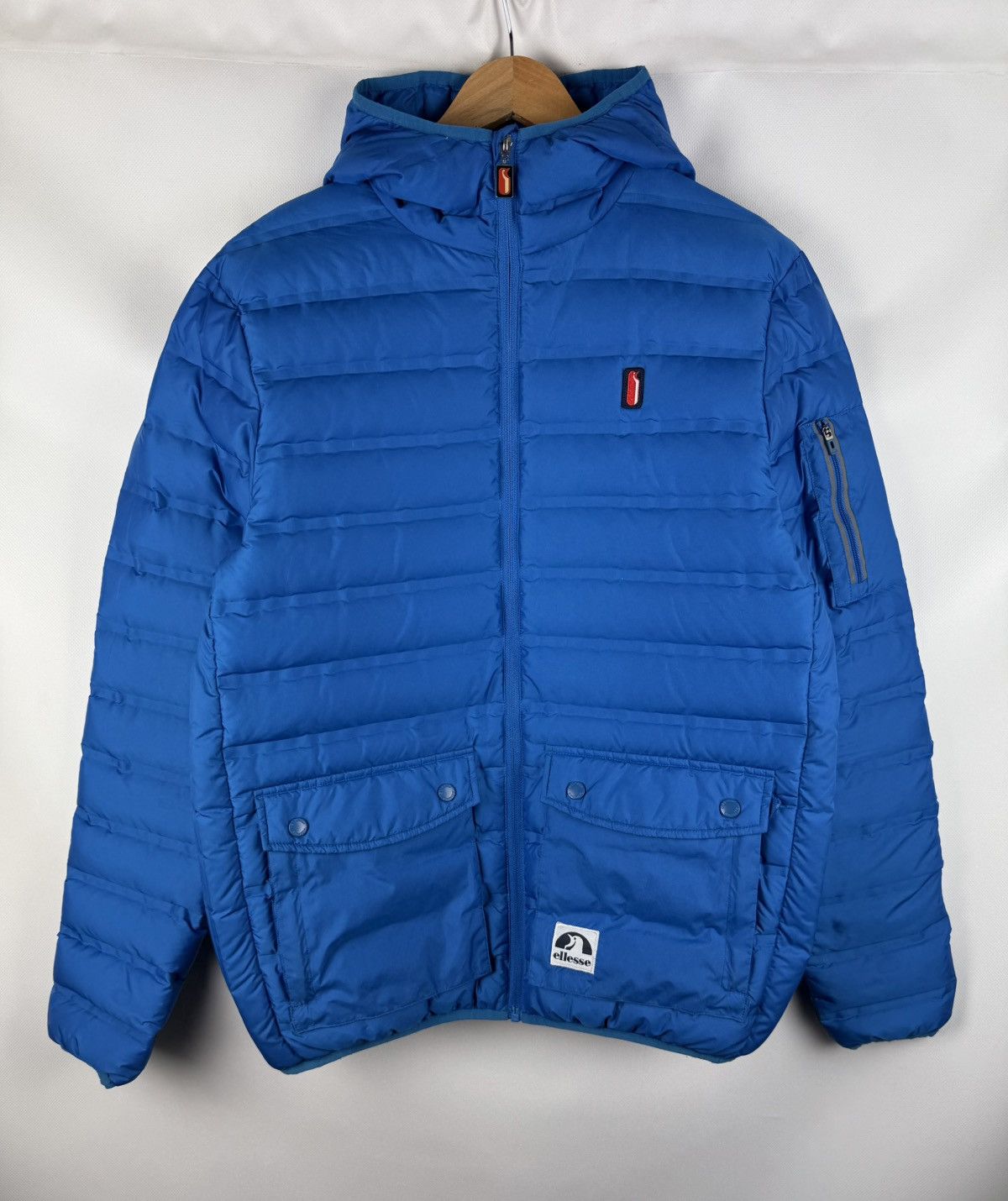 Ellesse Ellesse X 80’s Casuals Men’s Micro Yarn Down Hooded Jacket Size US M / EU 48-50 / 2 - 1 Thumbnail