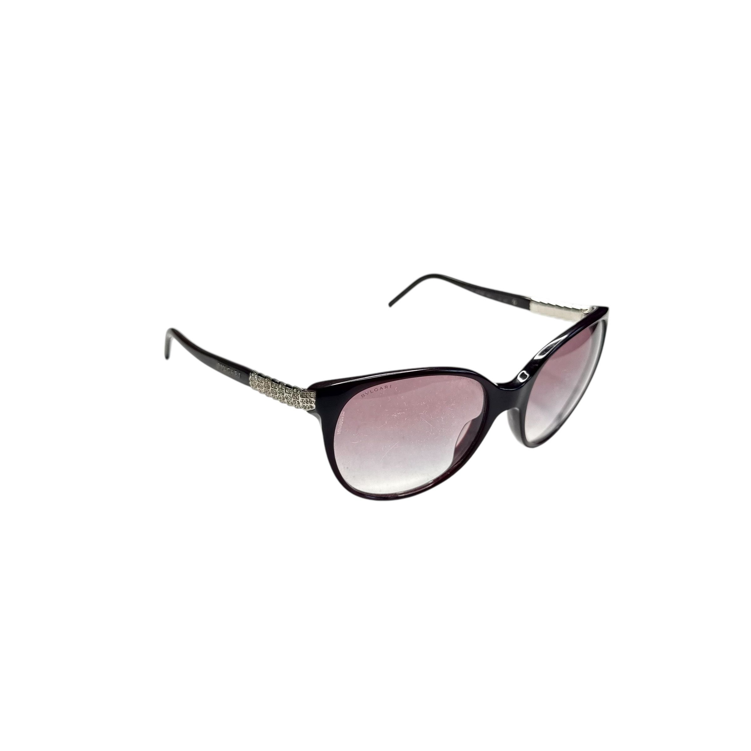 Bvlgari Bvlgari Swarovski Cateye Vintage Sunglasses Size ONE SIZE - 1 Thumbnail