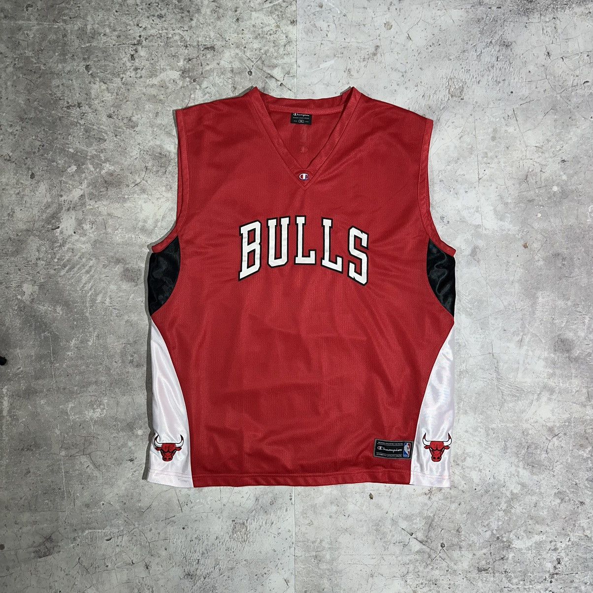 Champion × NBA Champion Chicago Bulls tank top NBA Size US XL / EU 56 / 4 - 1 Thumbnail