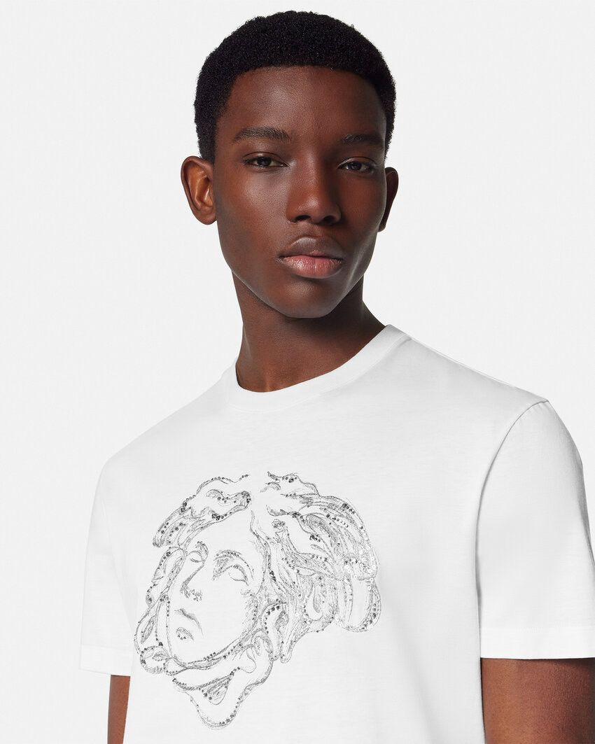 Other Men’s White Medusa Study T-Shirt – Art-Inspired Graphic Tee Size US M / EU 48-50 / 2 - 3 Thumbnail