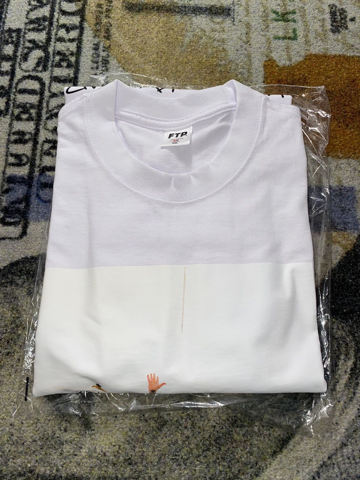 Fuck The Population FTP x Famous Travis Barker Photo Tee Size US XXL / EU 58 / 5 - 2 Thumbnail