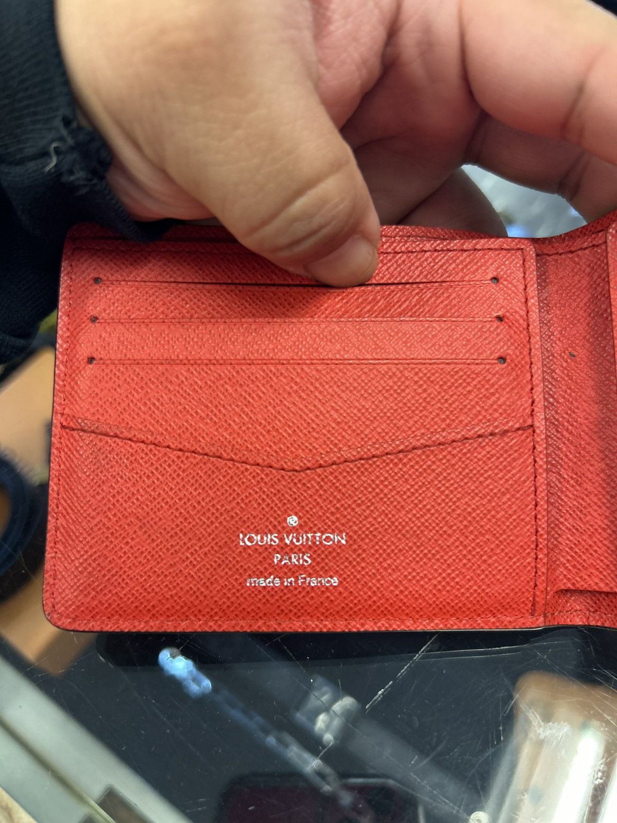 Louis Vuitton × Supreme I’m Louis Vuitton × Supreme Bi-fold Wallet Size ONE SIZE - 4 Thumbnail