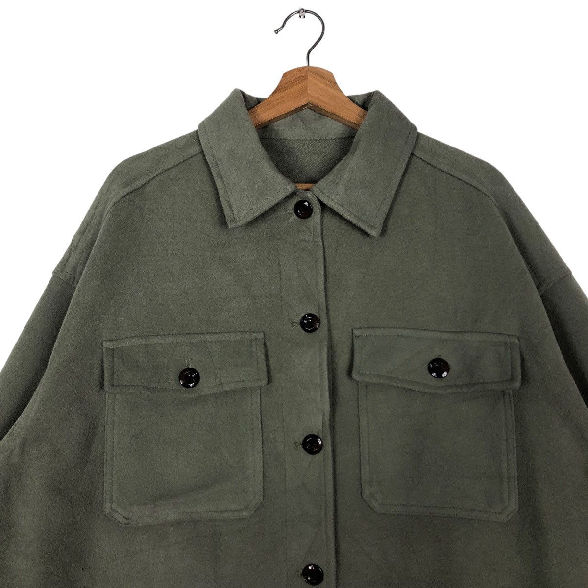 Japanese Brand 🔥90’s Vtg Chore Jacket Wool Worker GU Japan Issey Miyake Size US XL / EU 56 / 4 - 3 Thumbnail