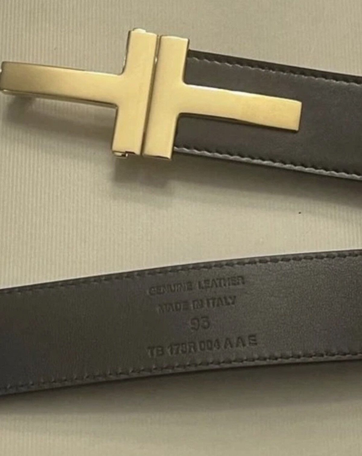 Tom Ford Tom Ford Smooth Leather TT Size ONE SIZE - 7 Thumbnail