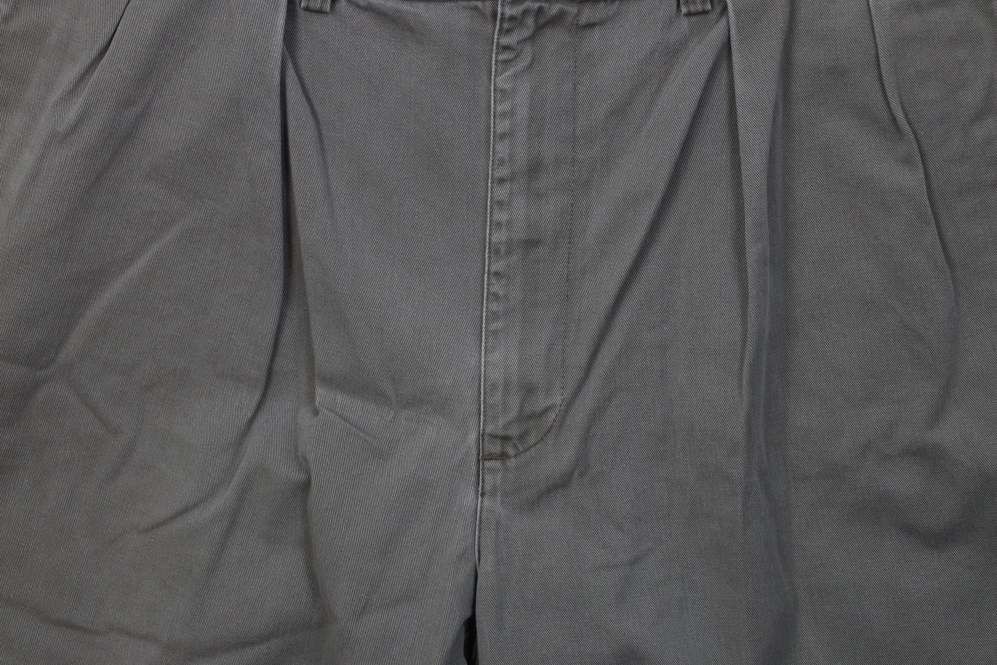 Ralph Lauren Vintage 90s Ralph Lauren Pleated Chino Shorts Green Cotton Size US 36 / EU 52 - 3 Thumbnail
