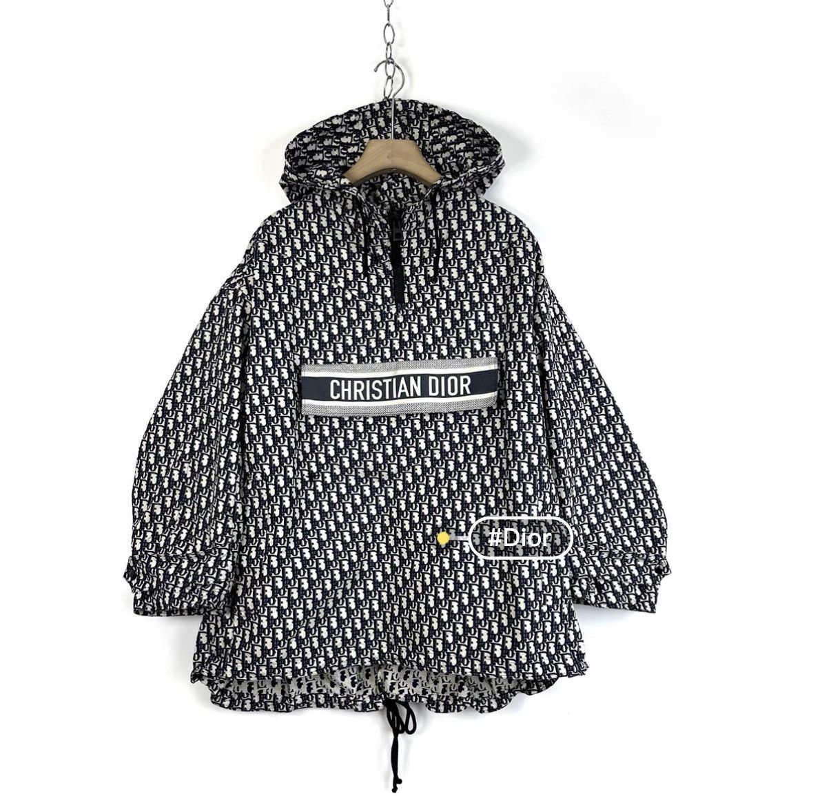 Dior Dior Monogram All-Over Logo Zip-Up Jacket K12 Size XS / US 0-2 / IT 36-38 - 1 Thumbnail