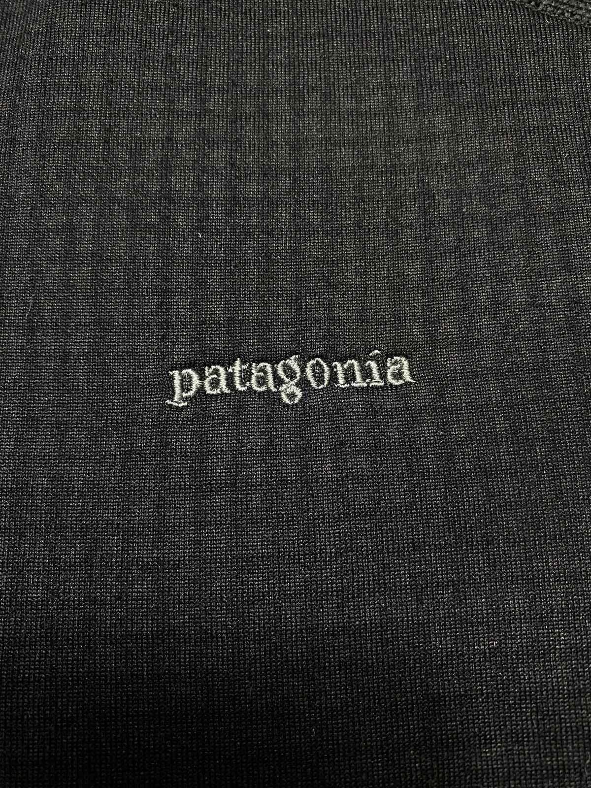 Designer × Patagonia Patagonia black Polar sweatshirt black fleece zip hoodie Size M / US 6-8 / IT 42-44 - 2 Thumbnail