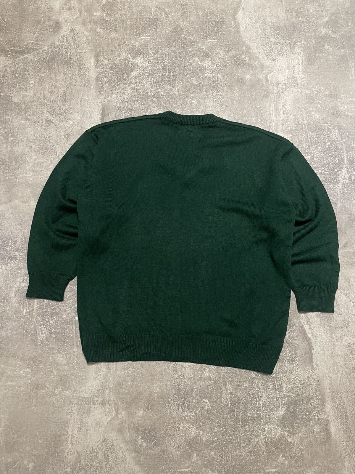Lacoste Vintage Lacoste Cable Knit Striped Sweater Jumper Size US XXL / EU 58 / 5 - 13 Thumbnail