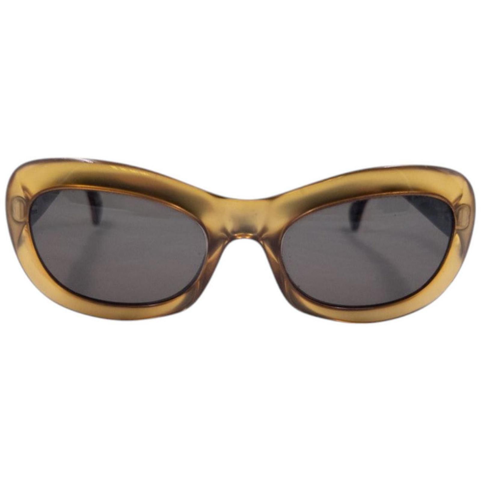 Dior Vintage Dior Gold Sunglasses Size ONE SIZE - 2 Thumbnail