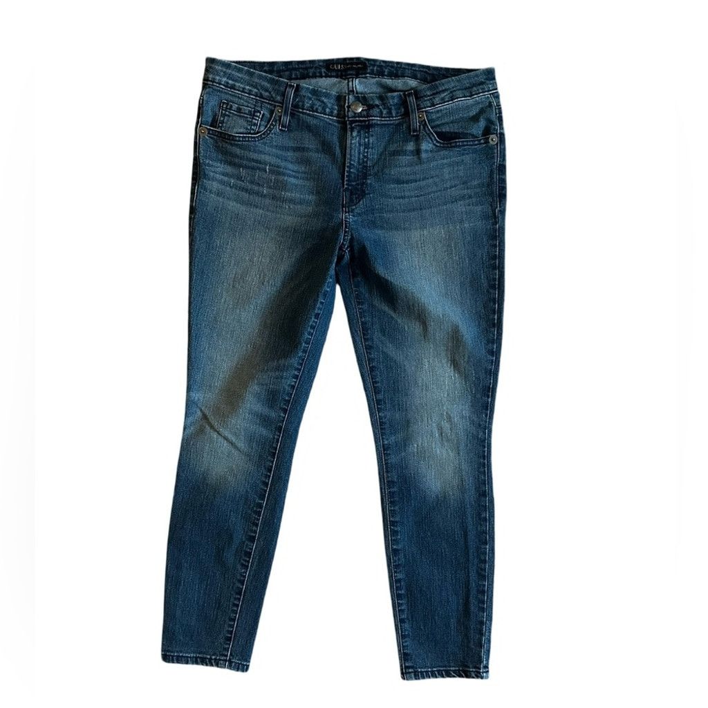 Guess GUESS JEANS Mid-Rise Crop Jean Blue Women’s Size 31. Size 38" / US 16 / IT 52 - 1 Thumbnail