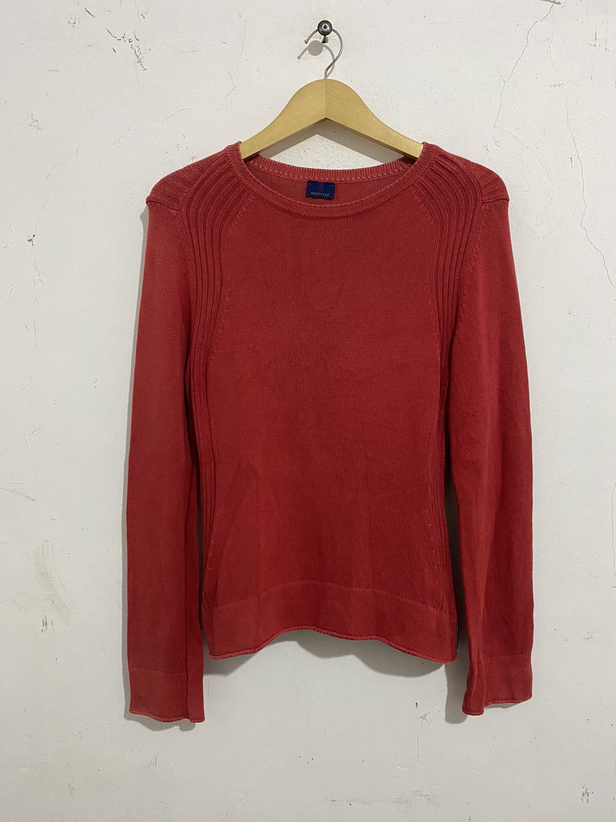 Moncler × Vintage 💸BINDINGOFFER💸Moncler sweatshirt knitted Size US M / EU 48-50 / 2 - 1 Thumbnail