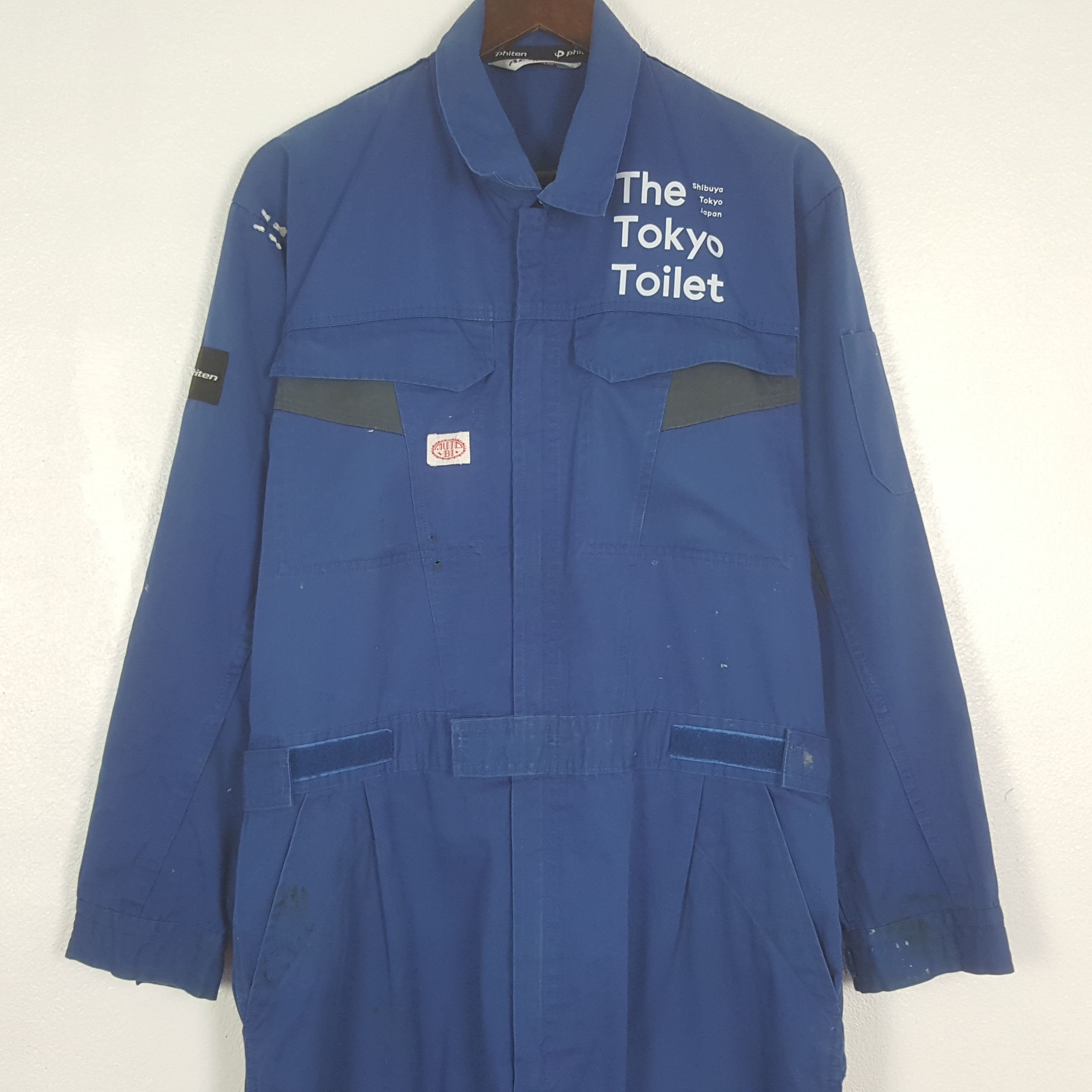 Japanese Brand Vintage The Tokyo Toilet Custom Oversize Coverall Jacket Size US XXL / EU 58 / 5 - 5 Thumbnail