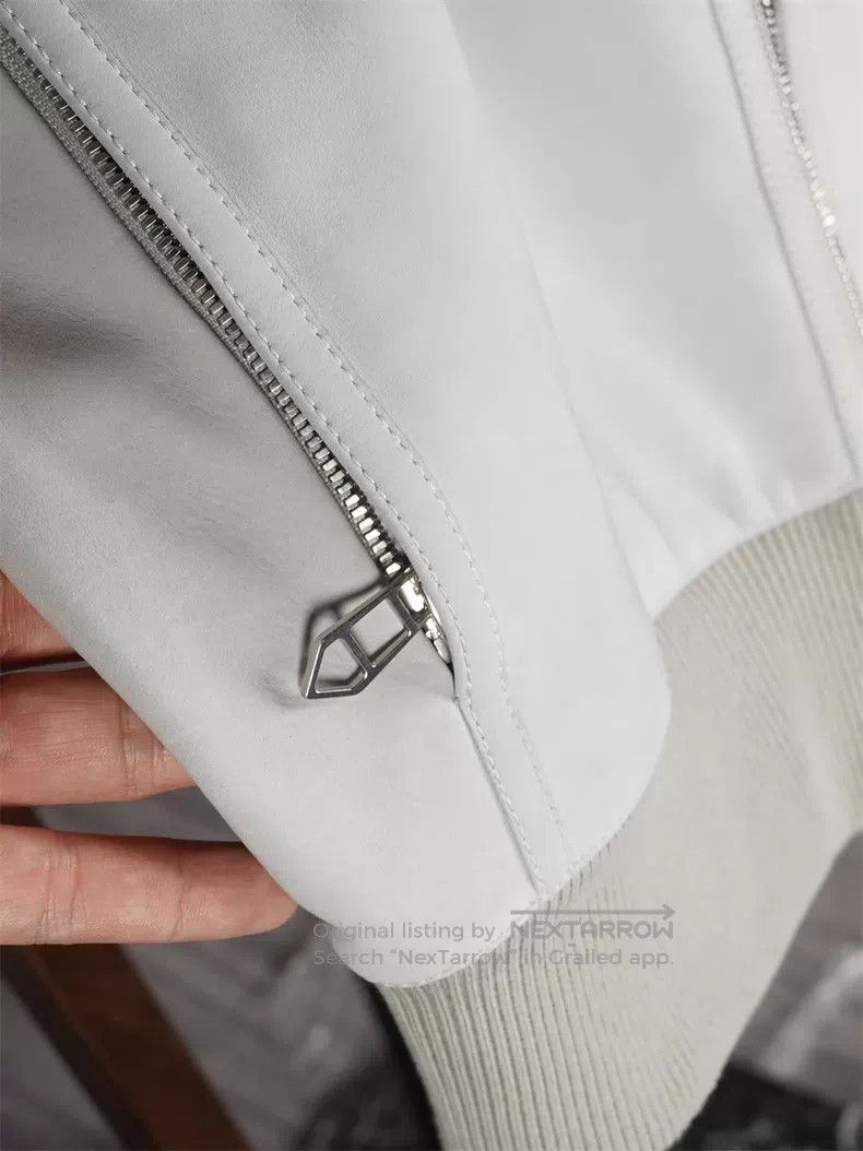 Hermes Hermes Men's Mesh Leather Jacket Size US M / EU 48-50 / 2 - 7 Thumbnail